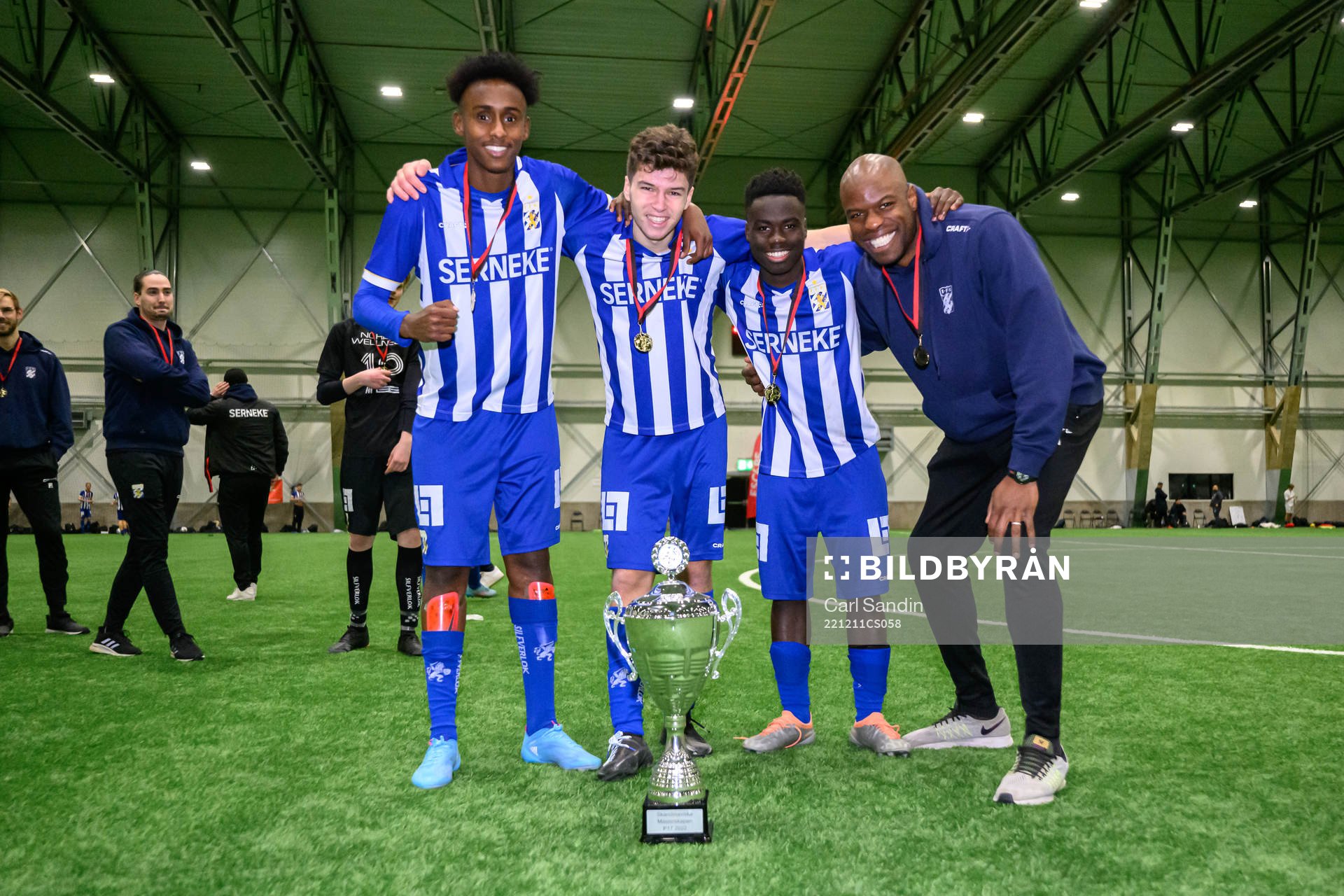 IFK Göteborgs Abdiqadar Ali, Lion Beqiri, Assolo Mohamed