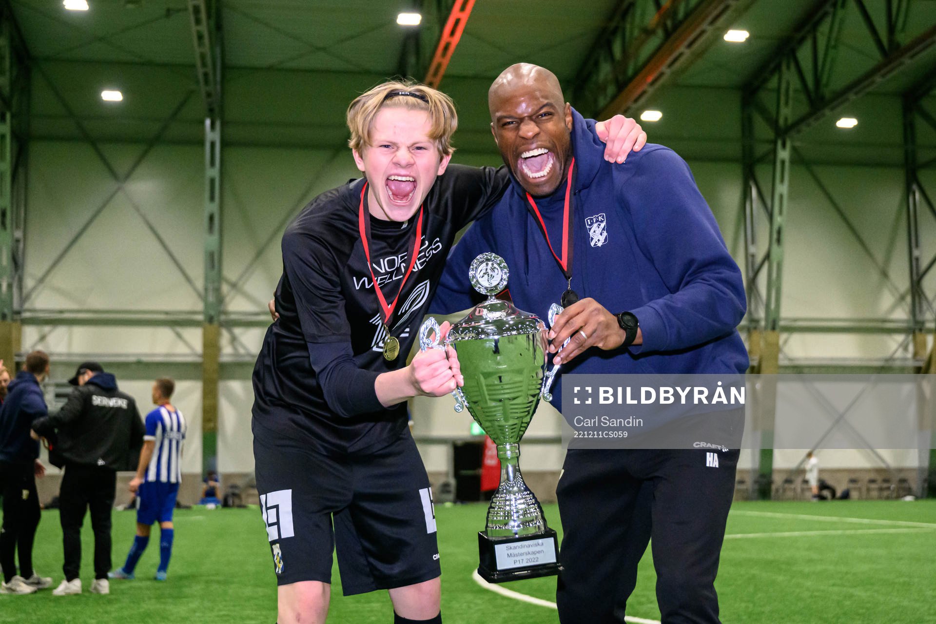 IFK Göteborgs målvakt Viktor Eklund och assisterade