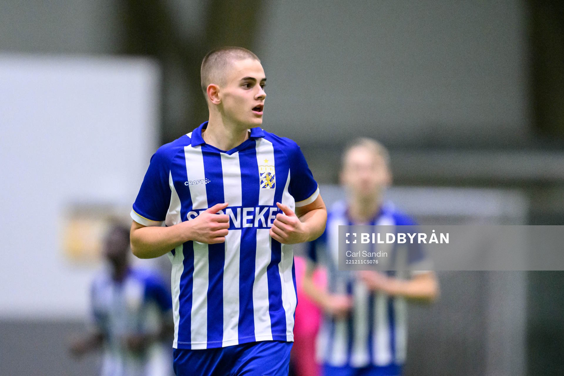 IFK Göteborgs Erik Nilsson jublar