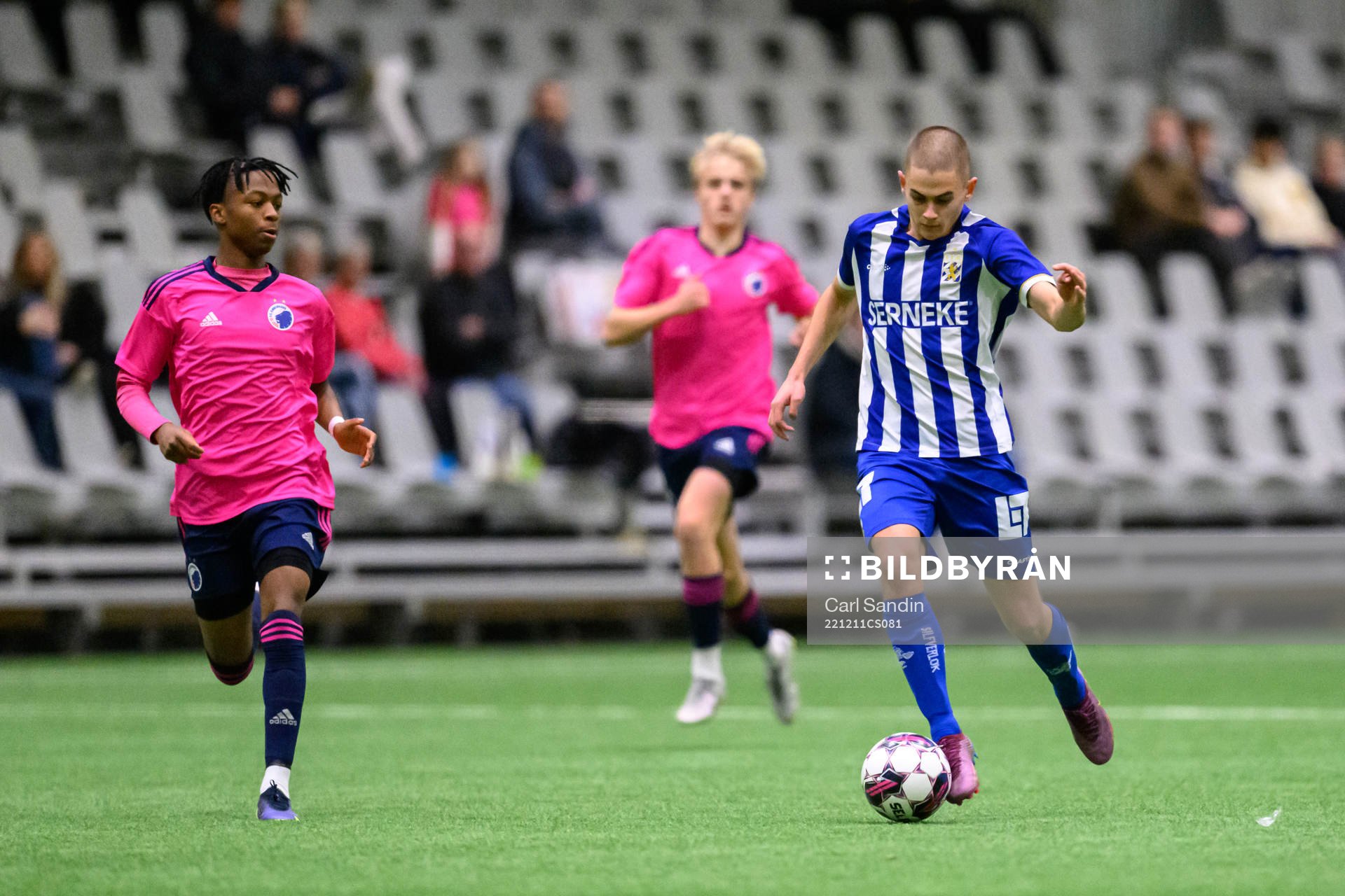 FC Köpenhamns Tristan Fynbo och IFK Göteborgs Erik Nilsson