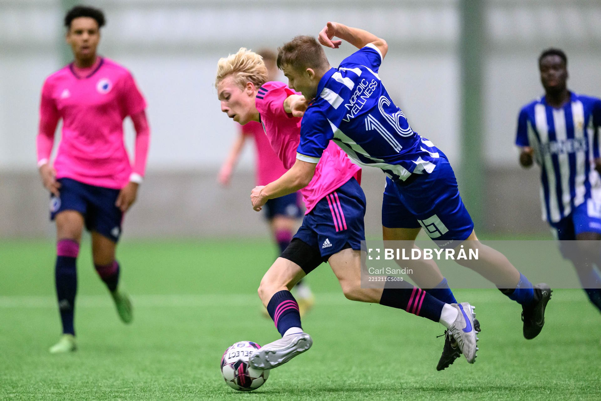 FC Köpenhamns Hialte Bidstrup och IFK Göteborgs Noa Linden