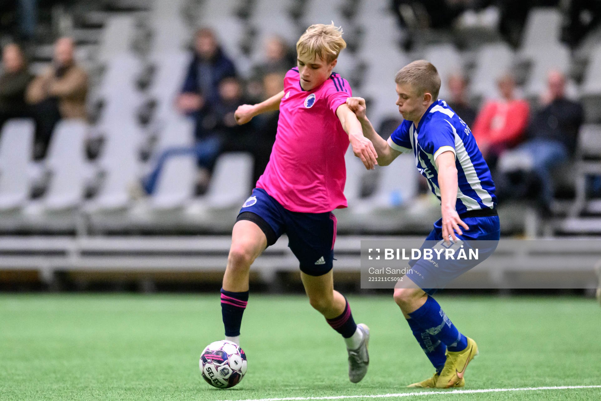 FC Köpenhamns Victor Froholdt och IFK Göteborgs Rasmus