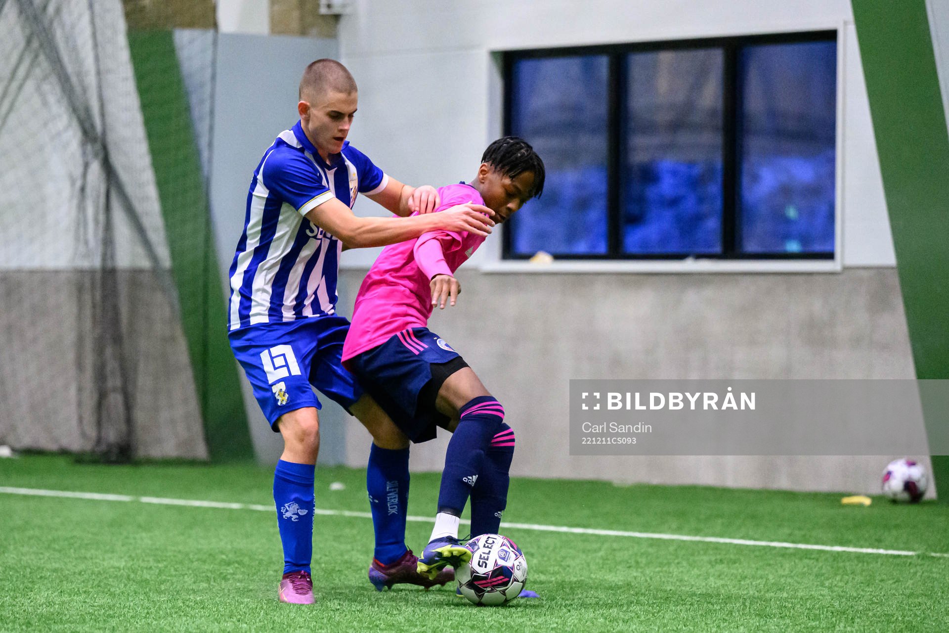 IFK Göteborgs Erik Nilsson och FC Köpenhamns Tristan Fynbo
