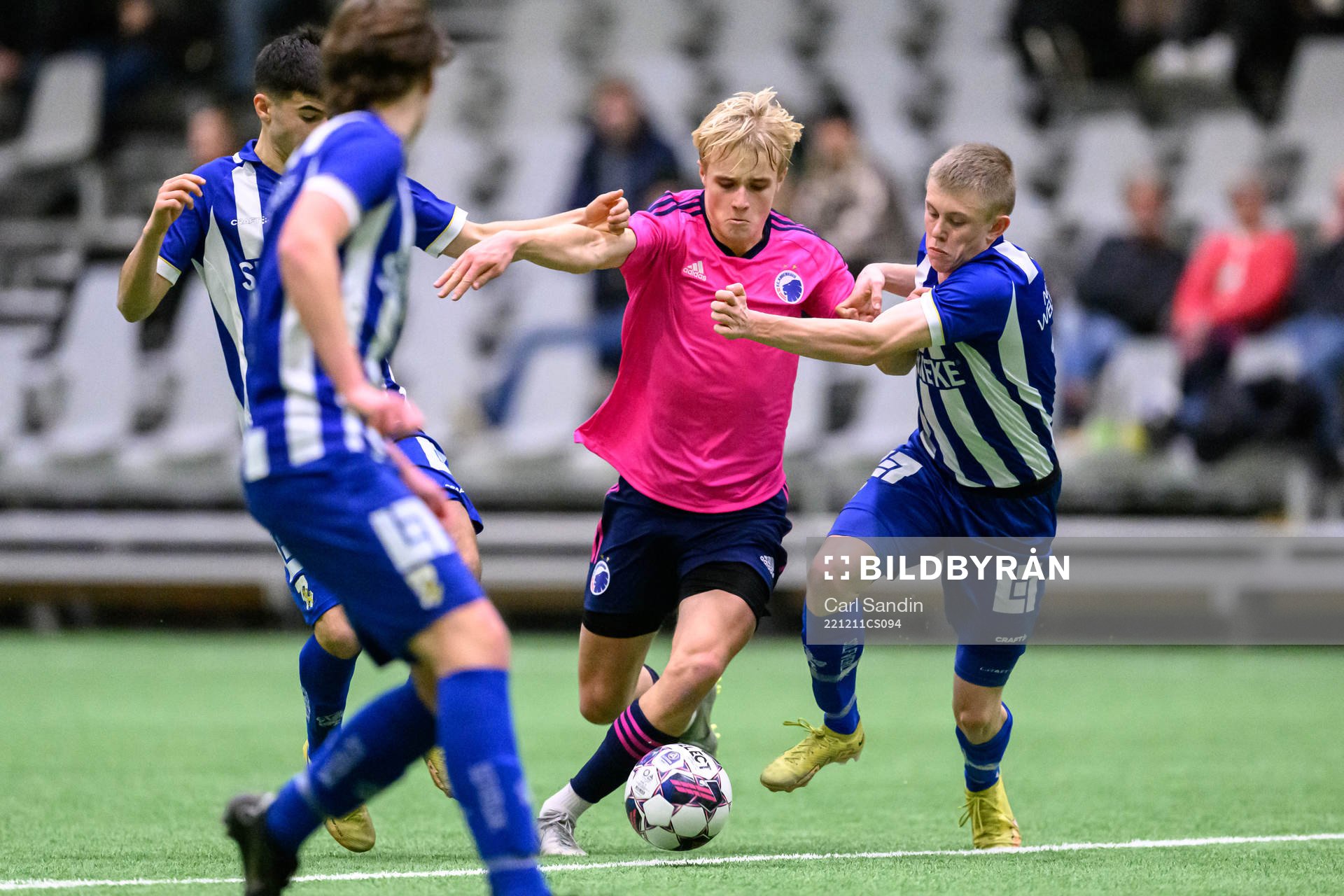 FC Köpenhamns Victor Froholdt och IFK Göteborgs Rasmus