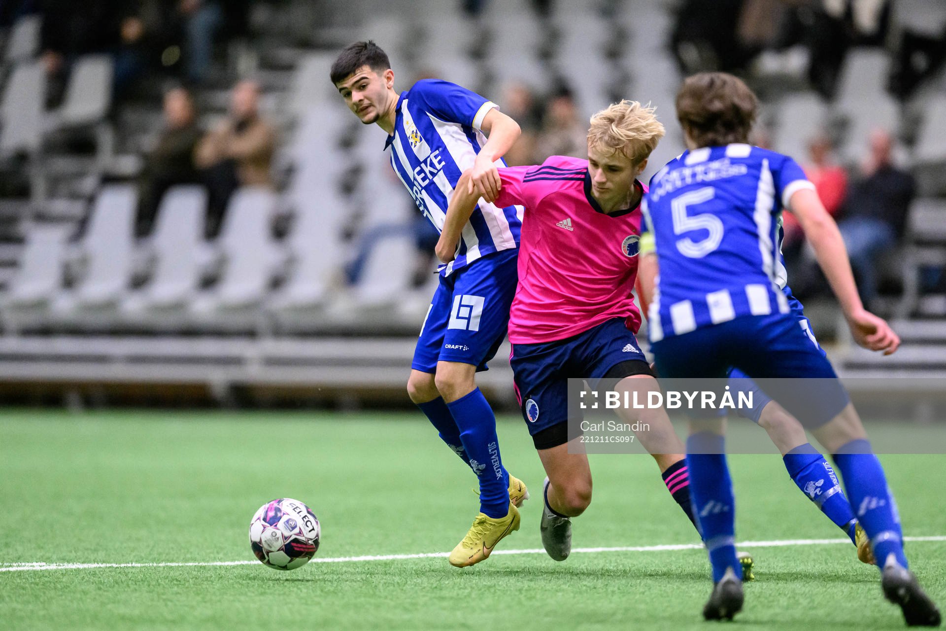 IFK Göteborgs Melvin Koliqi och FC Köpenhamns Victor