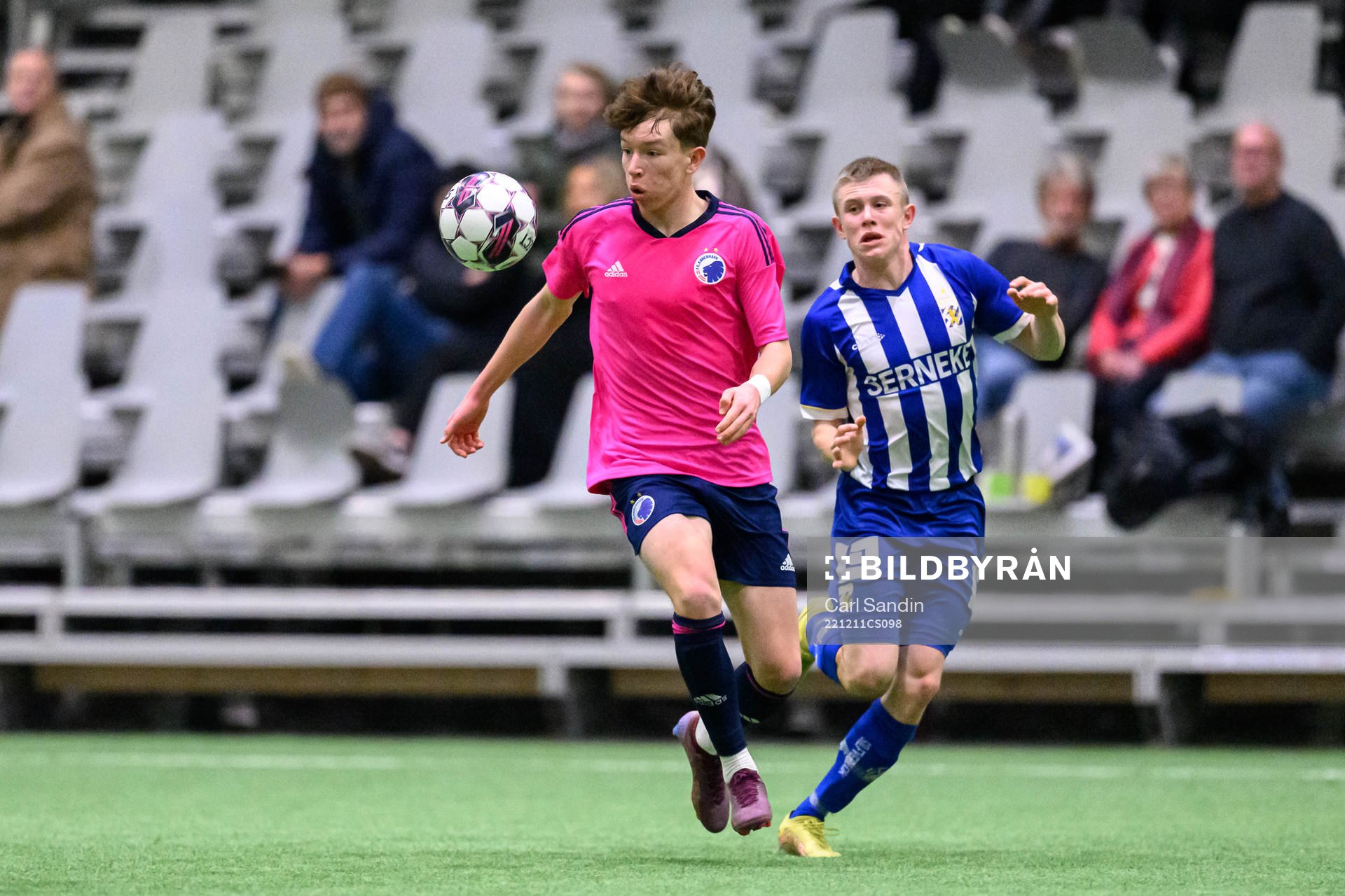 FC Köpenhamns Oliver Højer och IFK Göteborgs Rasmus