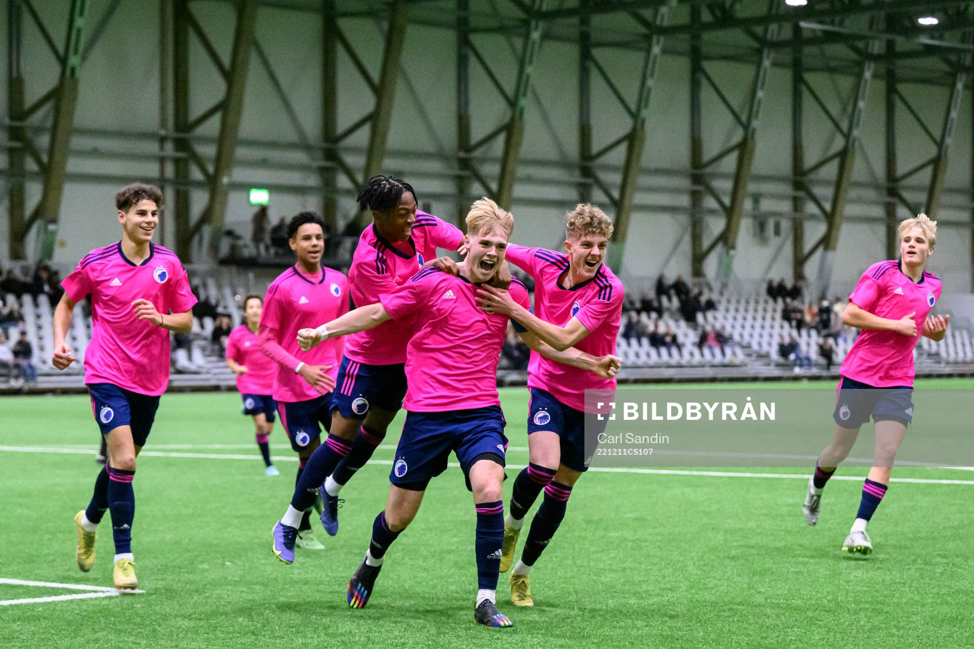 FC Köpenhamns Cornelius Olsson jublar