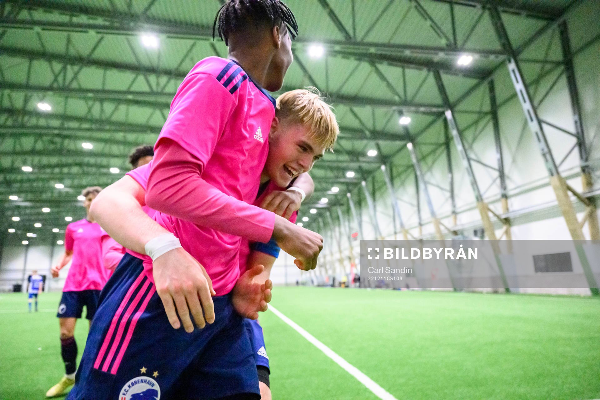 FC Köpenhamns Cornelius Olsson jublar