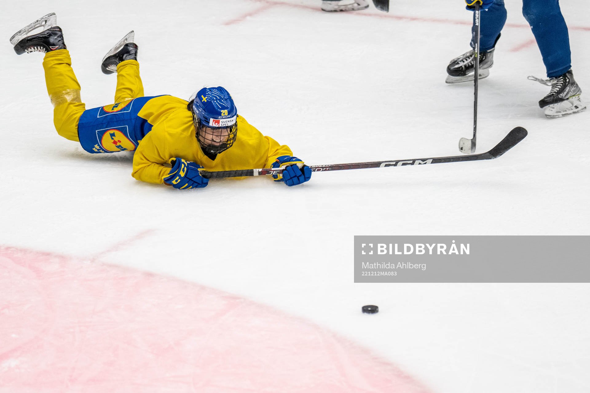 Fanny Rask of Sweden at a training session