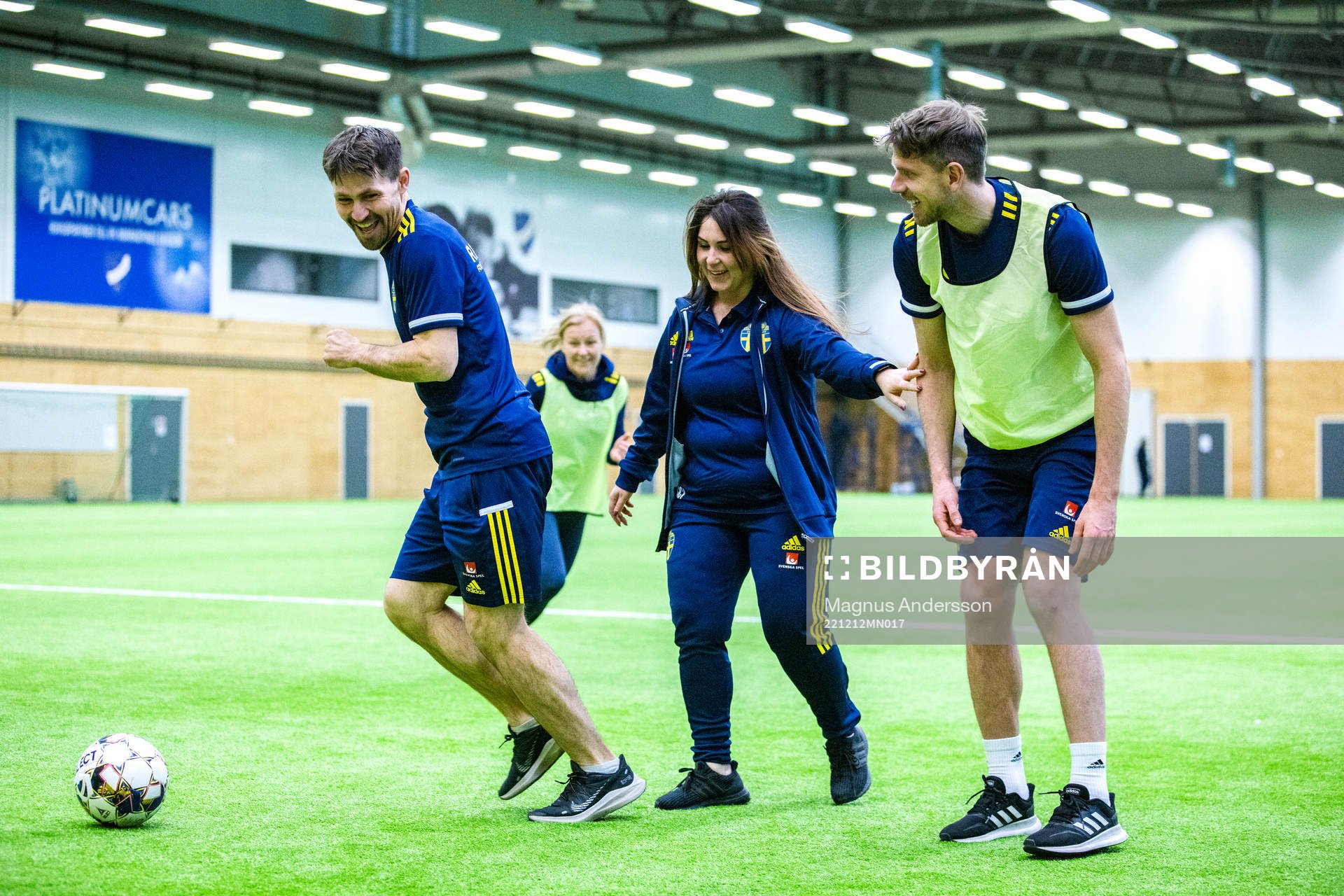 Allan Borgvardt, Sandra Coskun Isik och Andreas Hadenius i