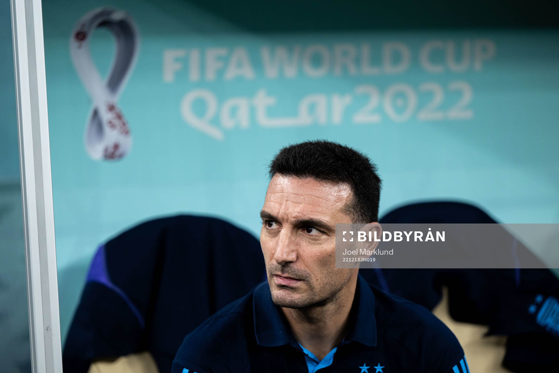 Head coach Lionel Scaloni of Argentina