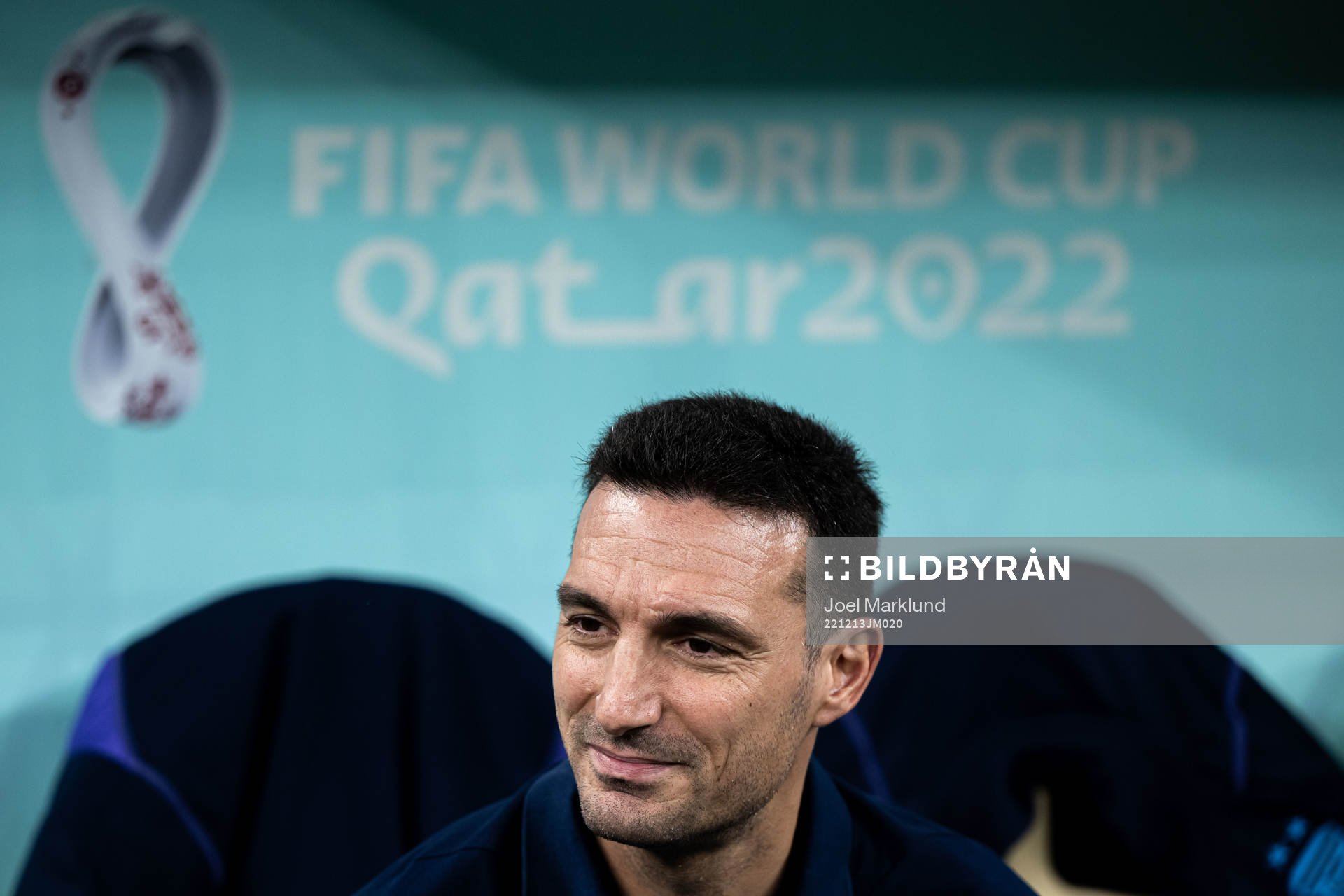 Head coach Lionel Scaloni of Argentina