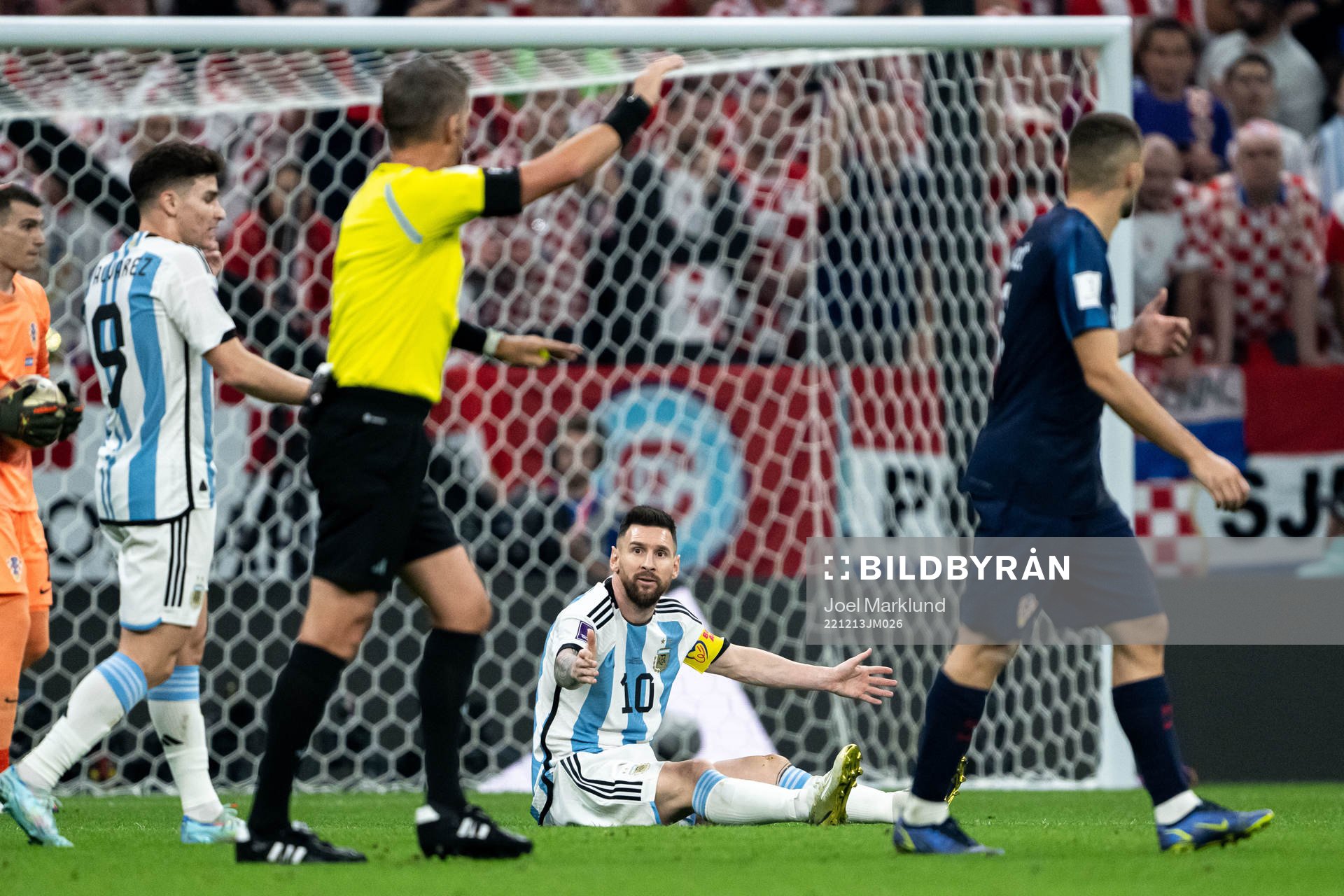 Lionel Messi of Argentina