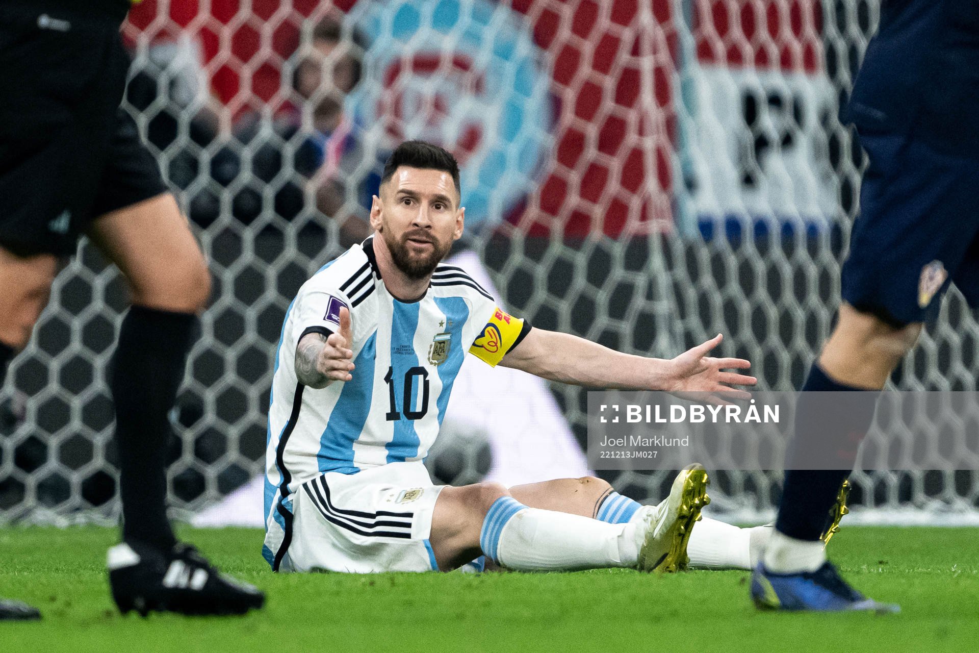 Lionel Messi of Argentina