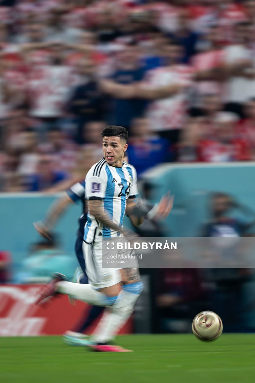 Enzo Fernandez of Argentina
