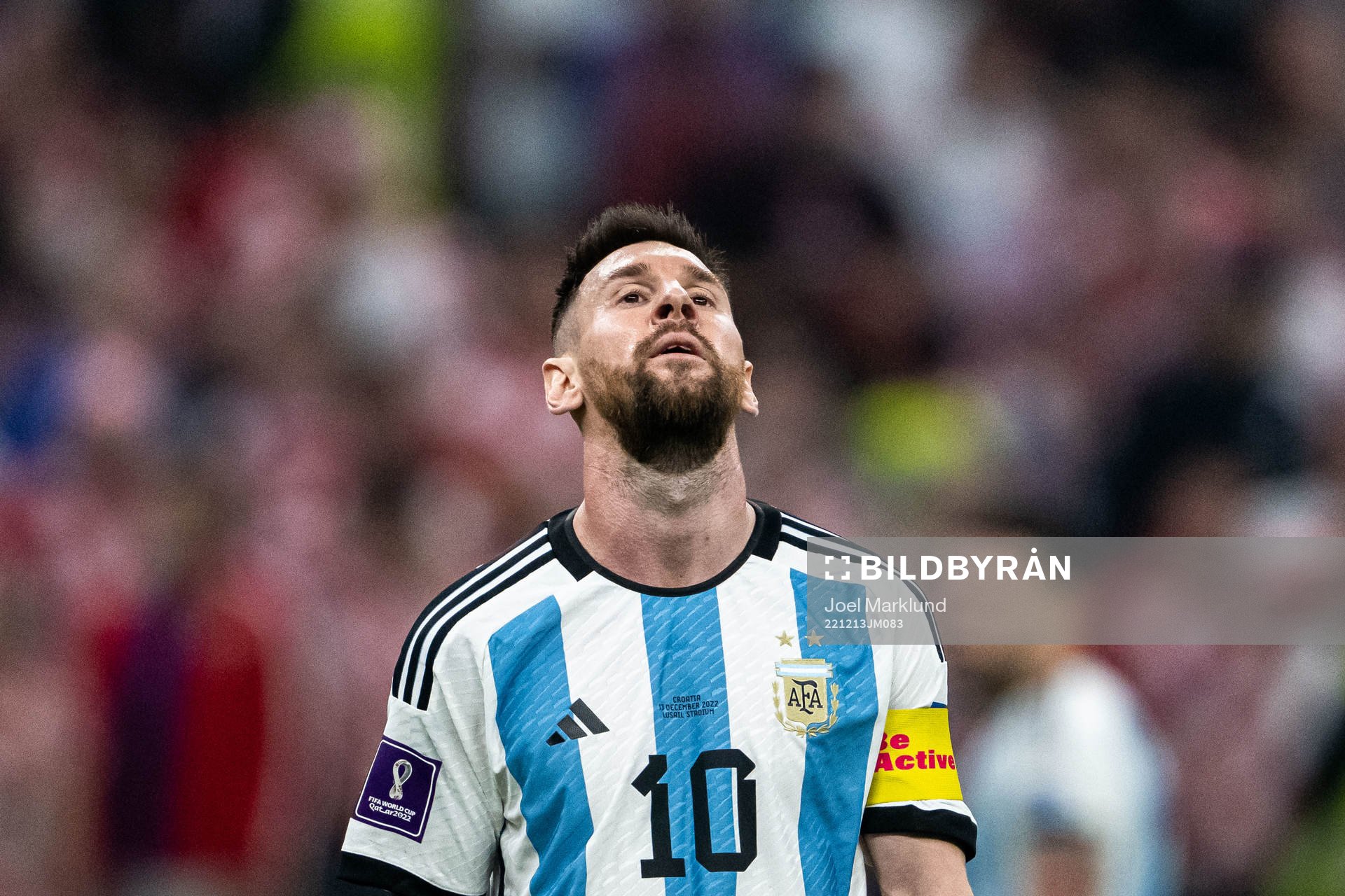 Lionel Messi of Argentina