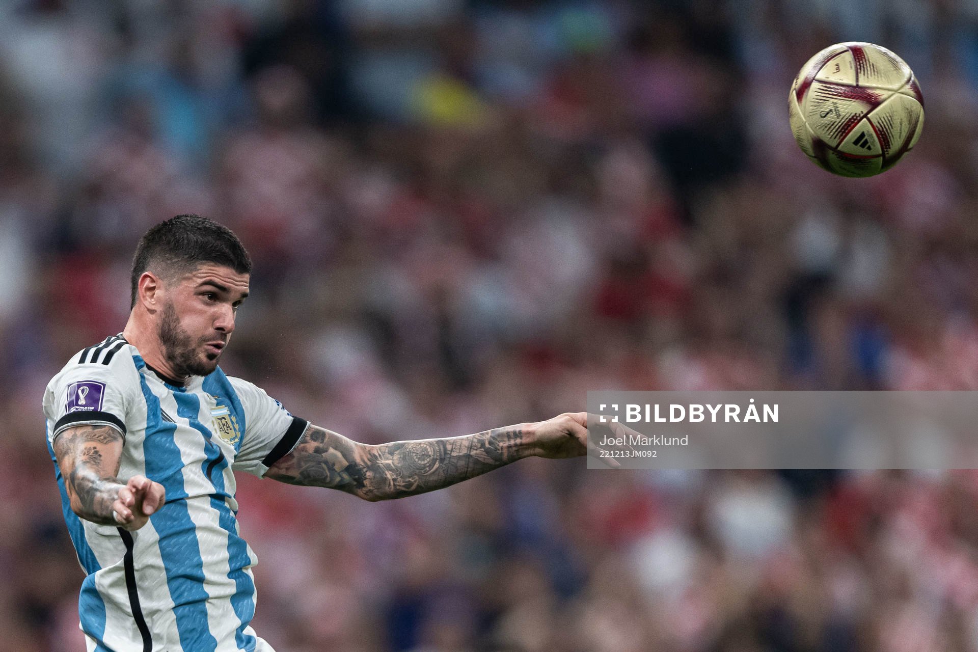 Rodrigo de Paul of Argentina