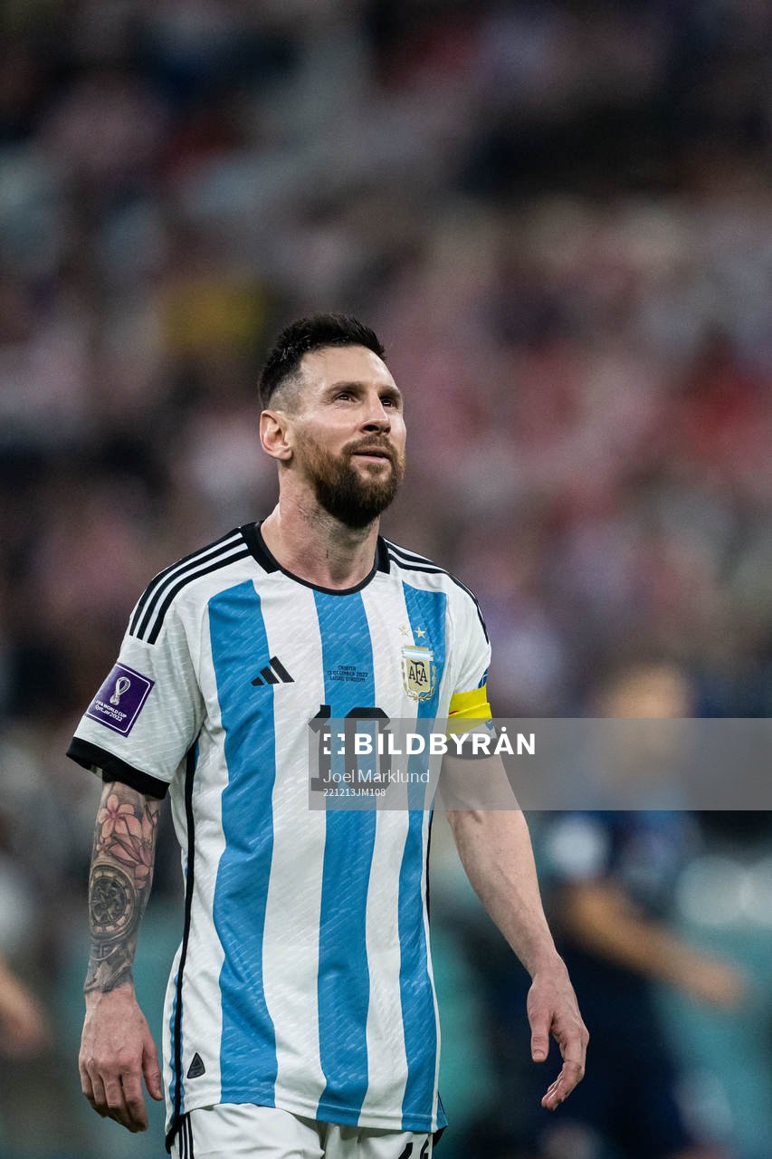 Lionel Messi of Argentina