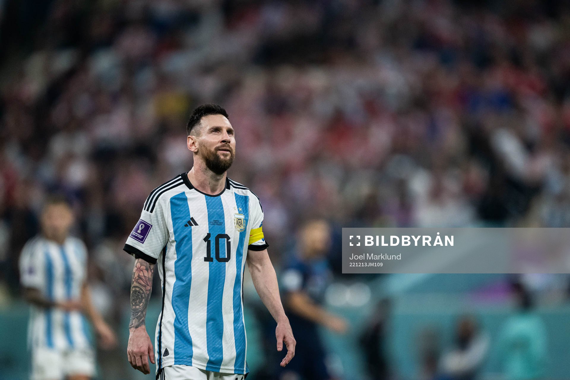 Lionel Messi of Argentina