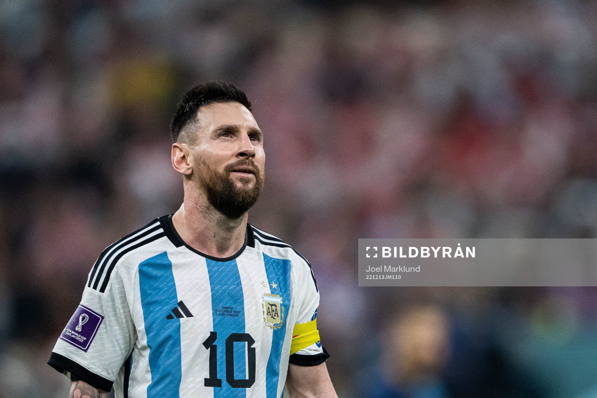 Lionel Messi of Argentina
