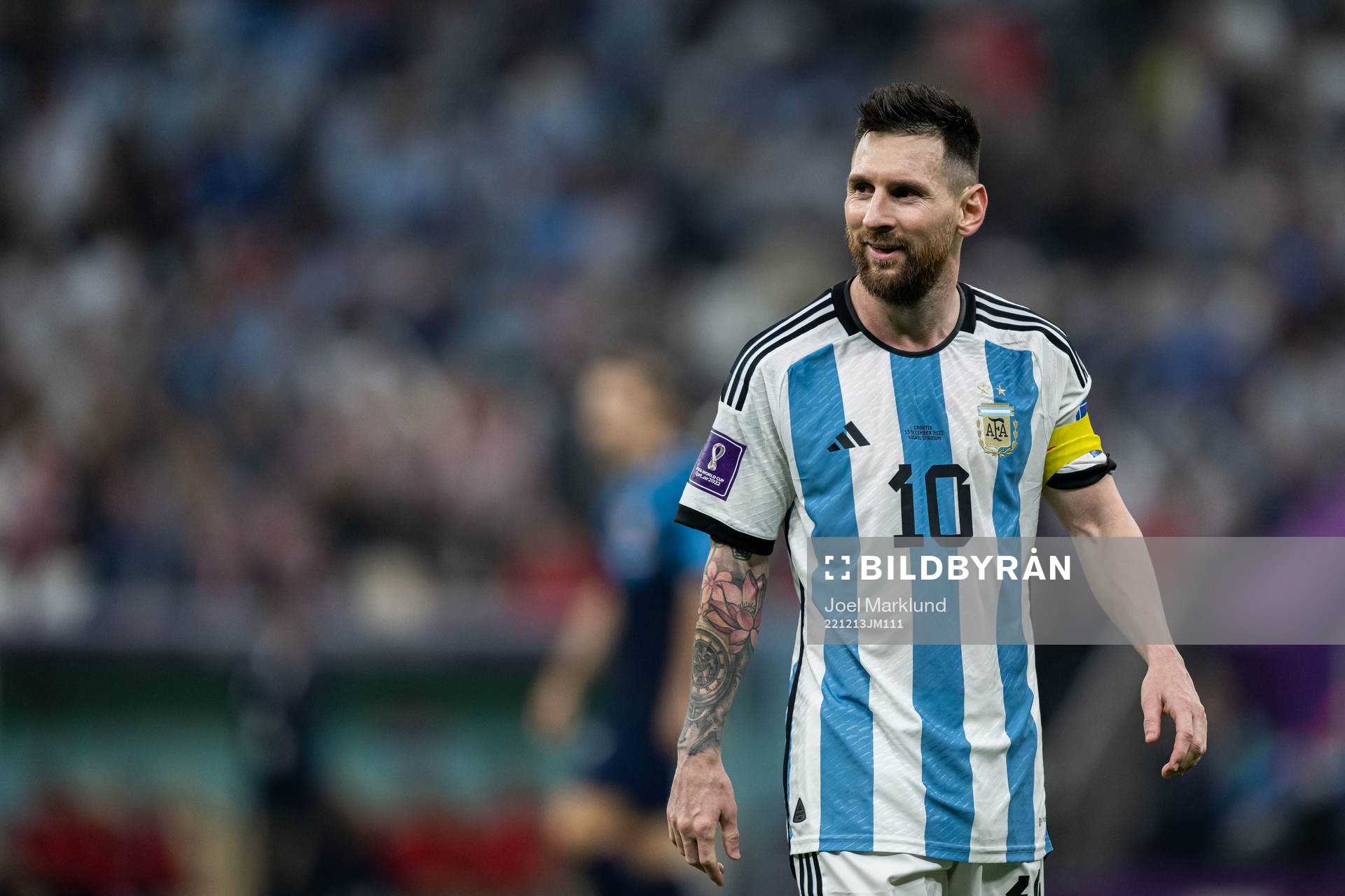 Lionel Messi of Argentina