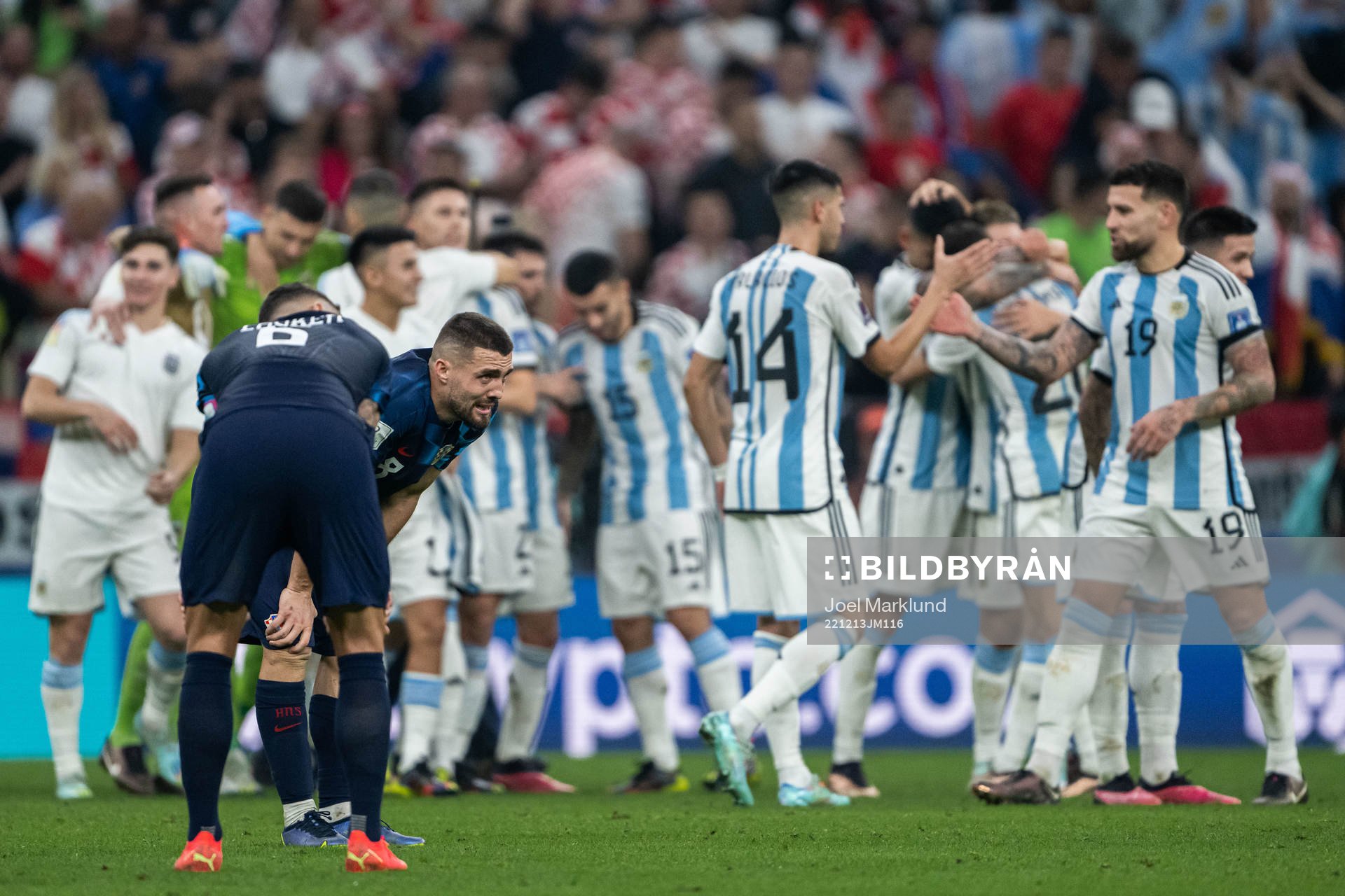 Mateo Kovacic of Croatia looks dejected