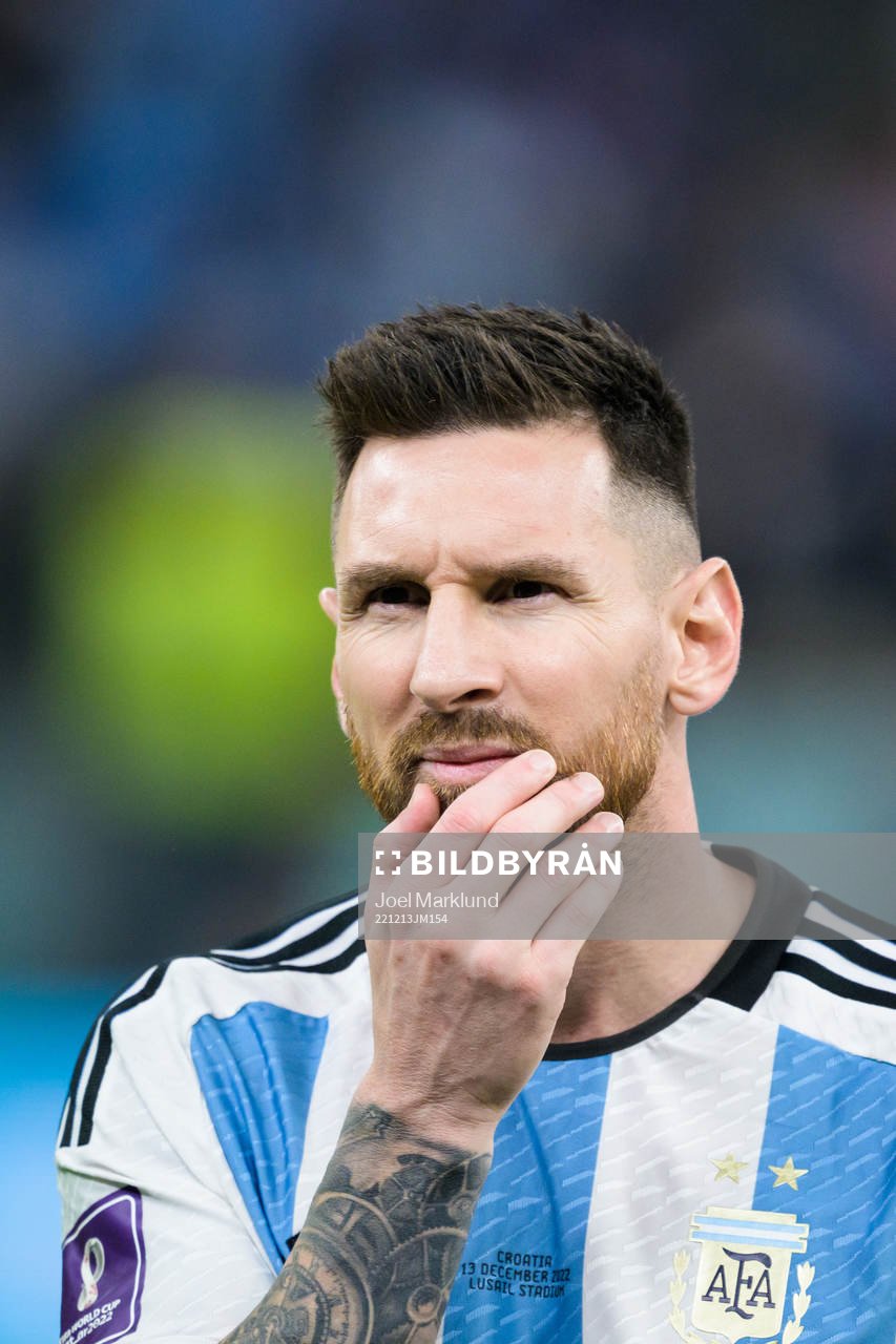 Lionel Messi of Argentina
