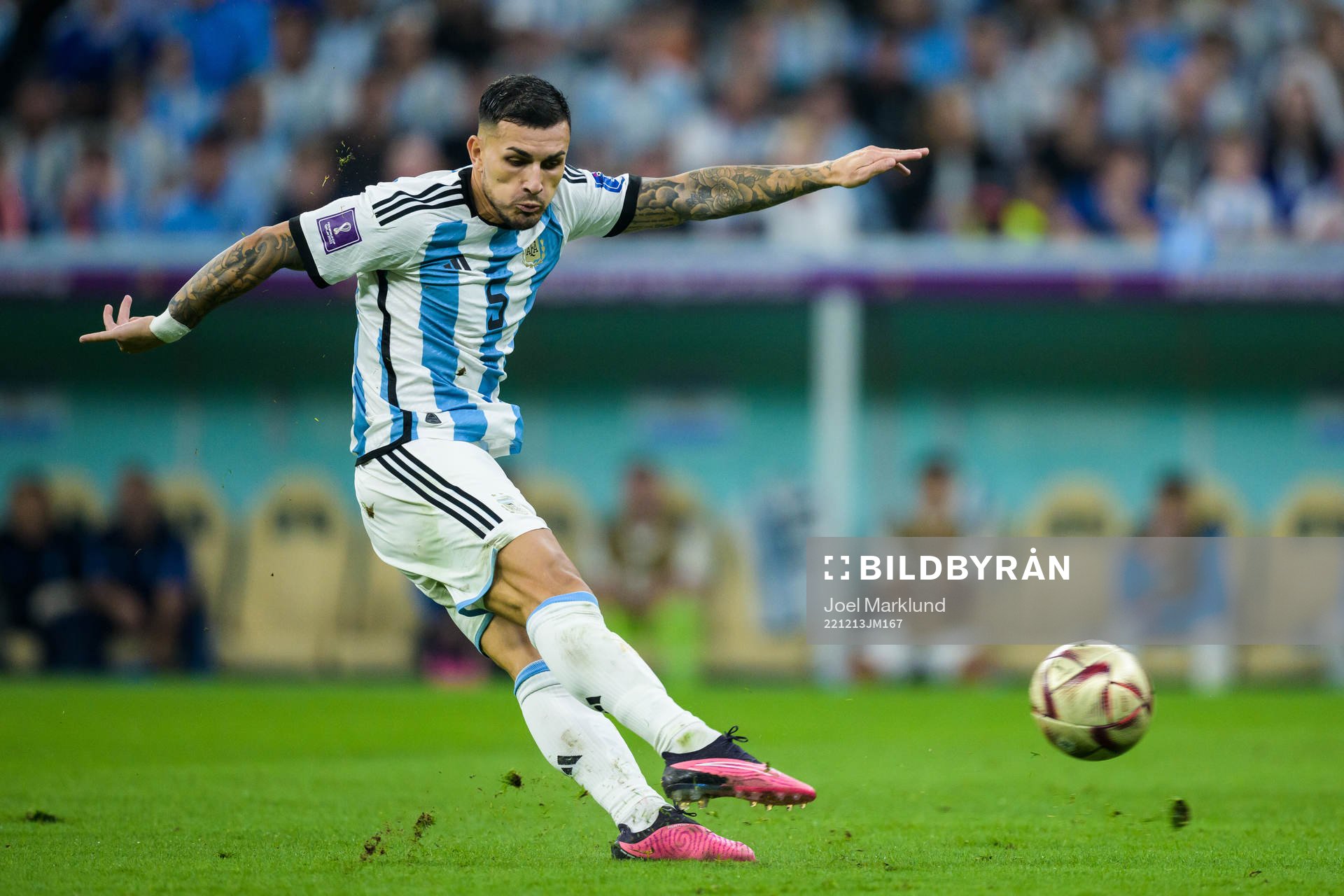 Leandro Paredes of Argentina