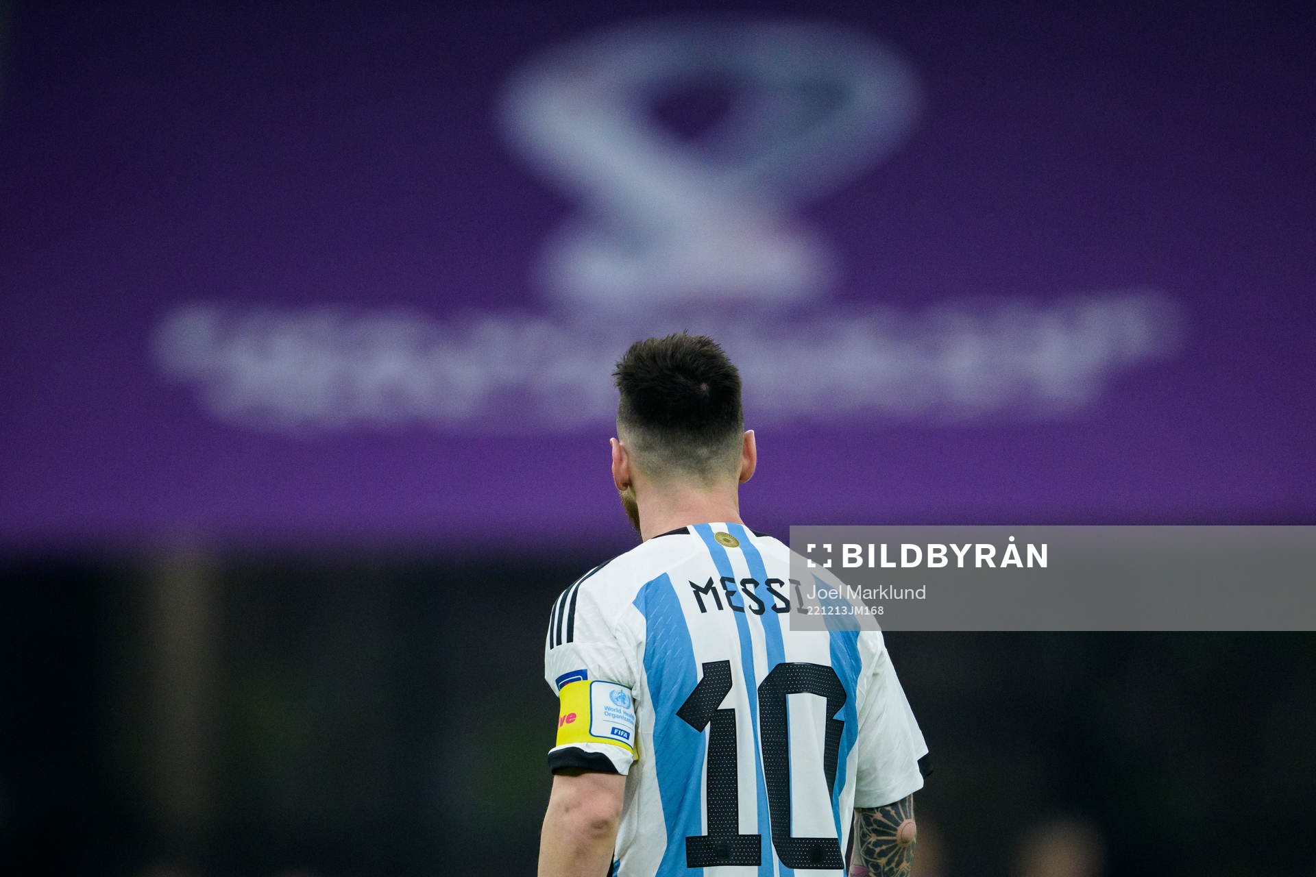 Lionel Messi of Argentina