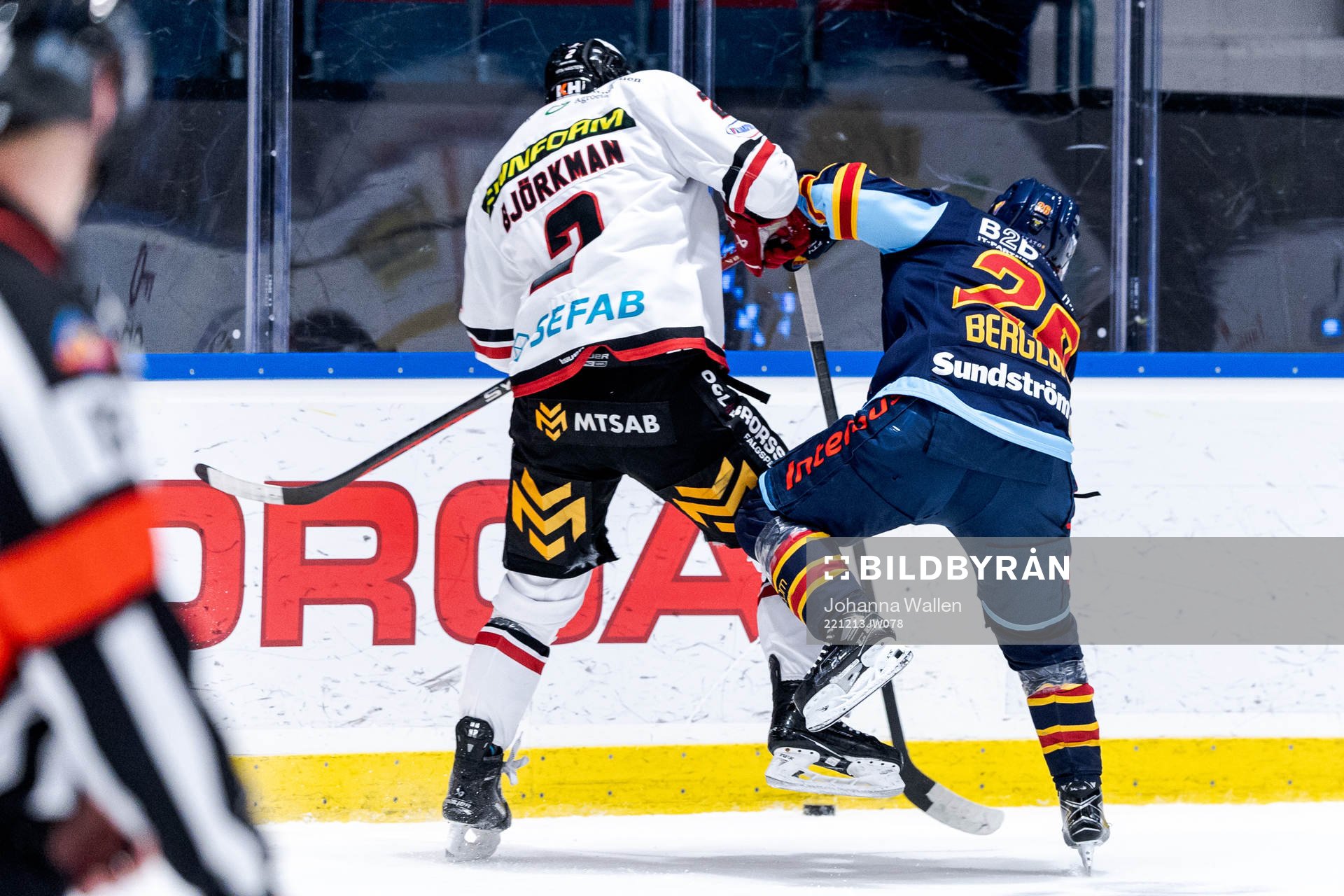 Vita Hästens Anton Björkman och Emil Berglund