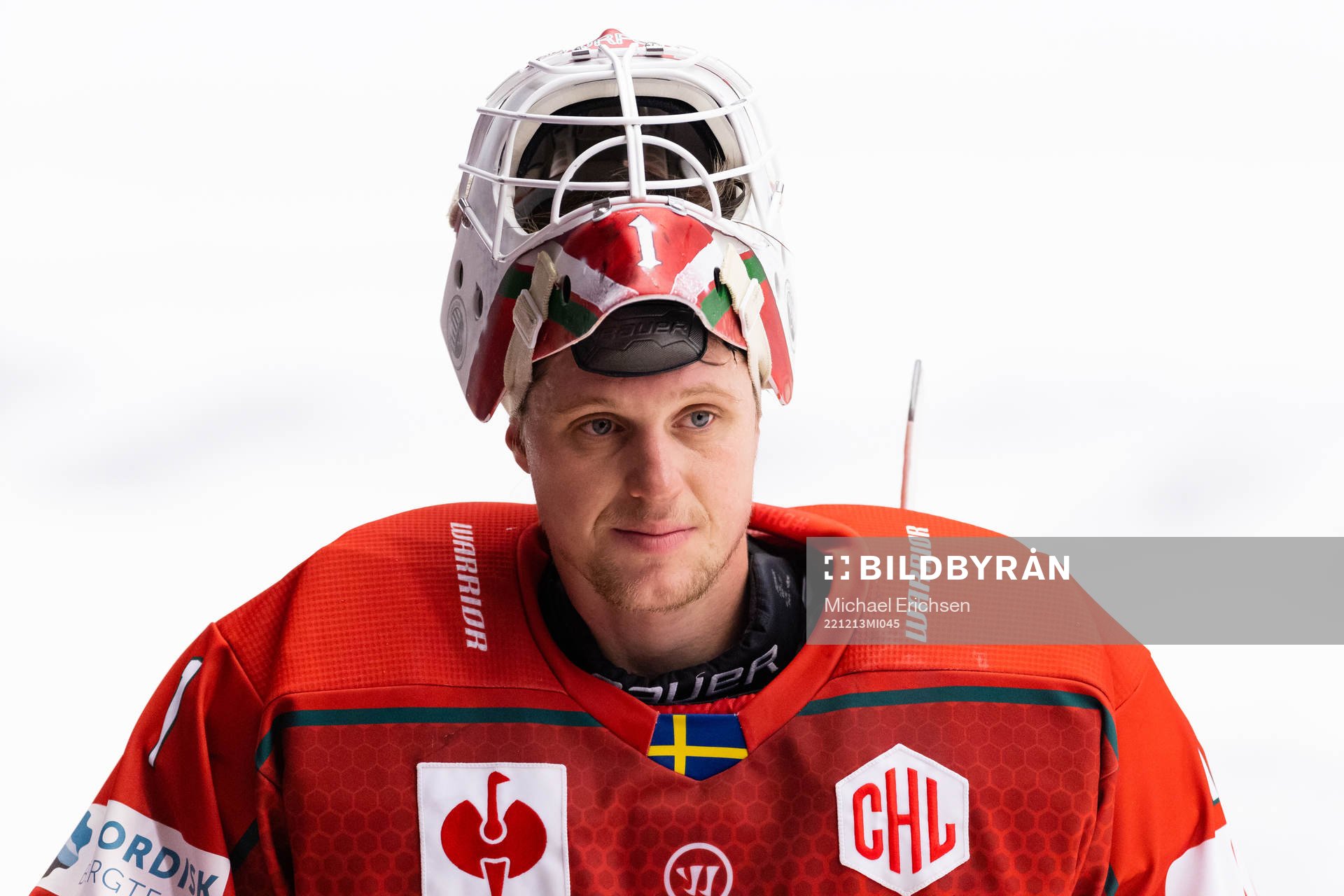 Goalkeeper Lars Johansson of Frölunda