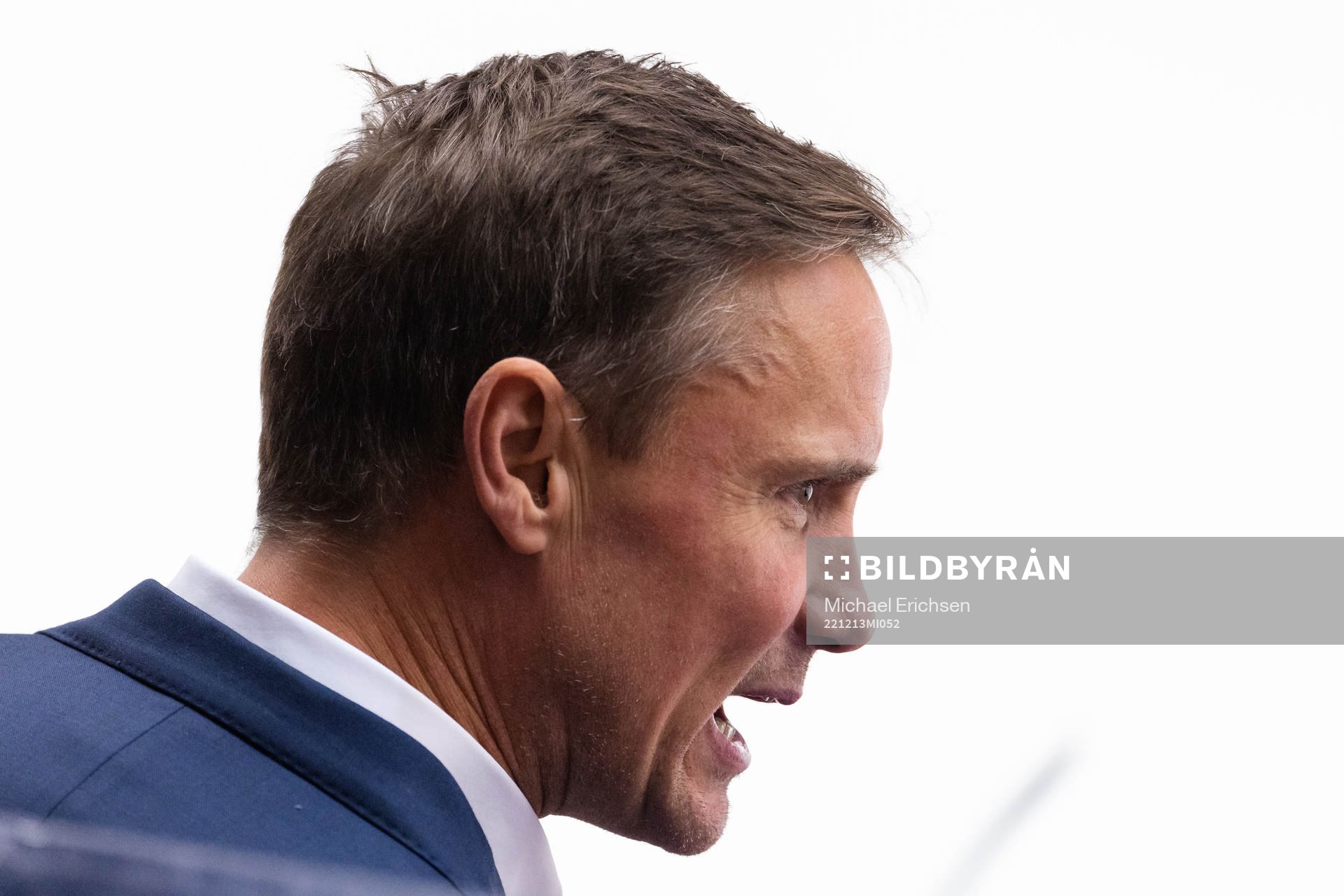 Head coach Roger Rönnberg of Frölunda