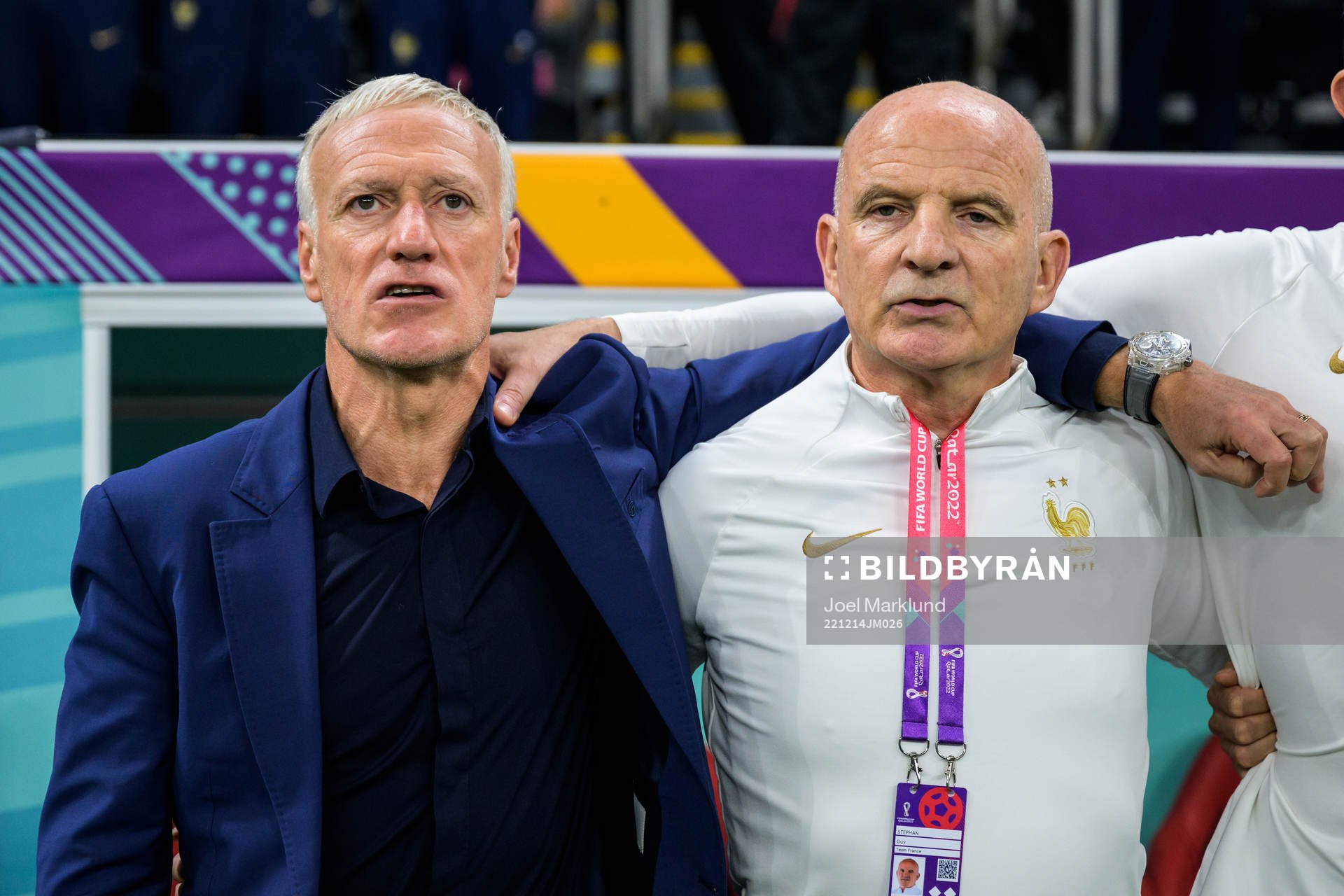 head coach Didier Deschamps of France