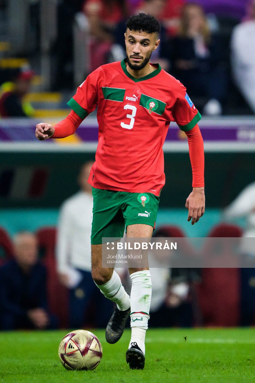 Noussair Mazraoui of Morocco