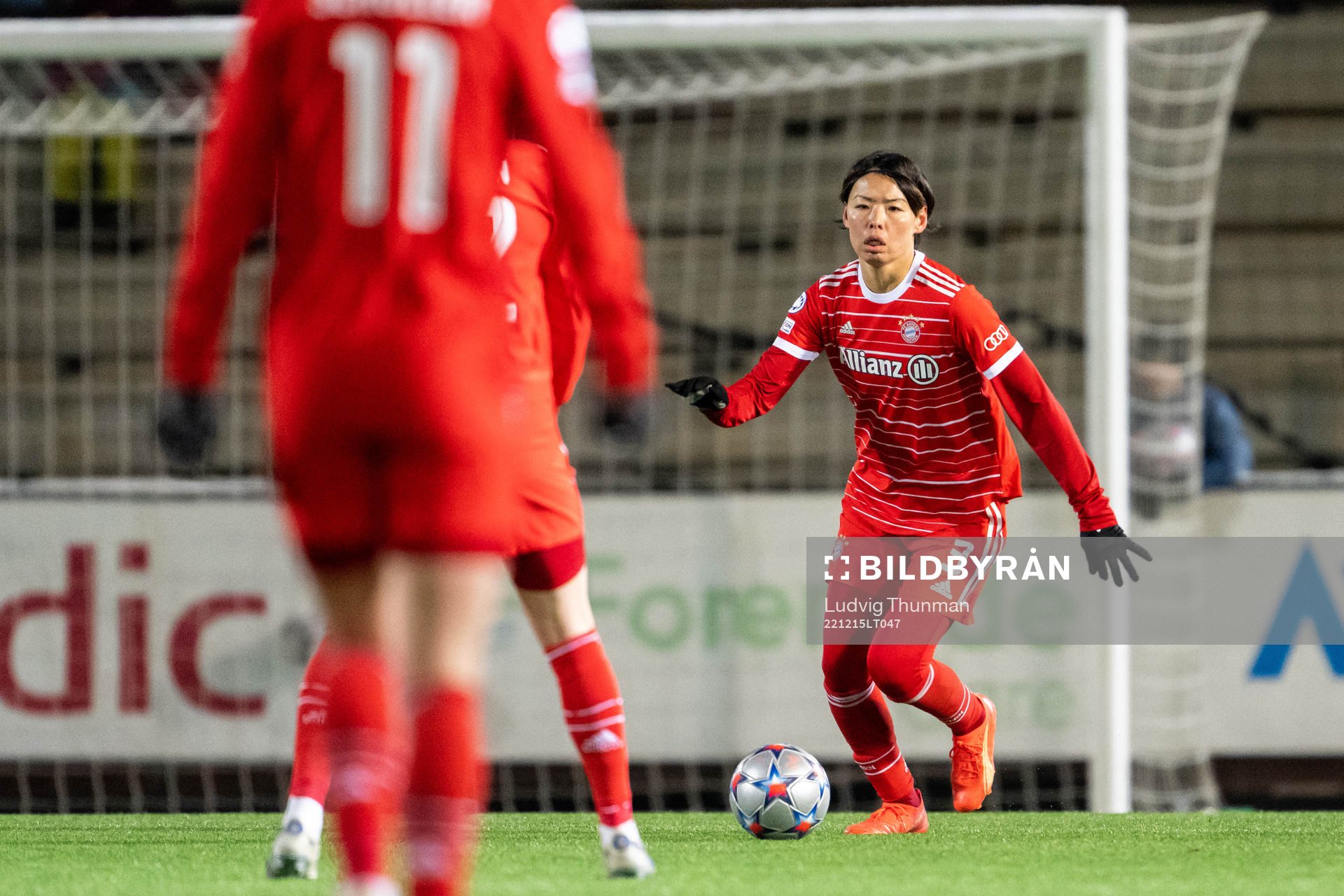 Saki Kumagai of Bayern