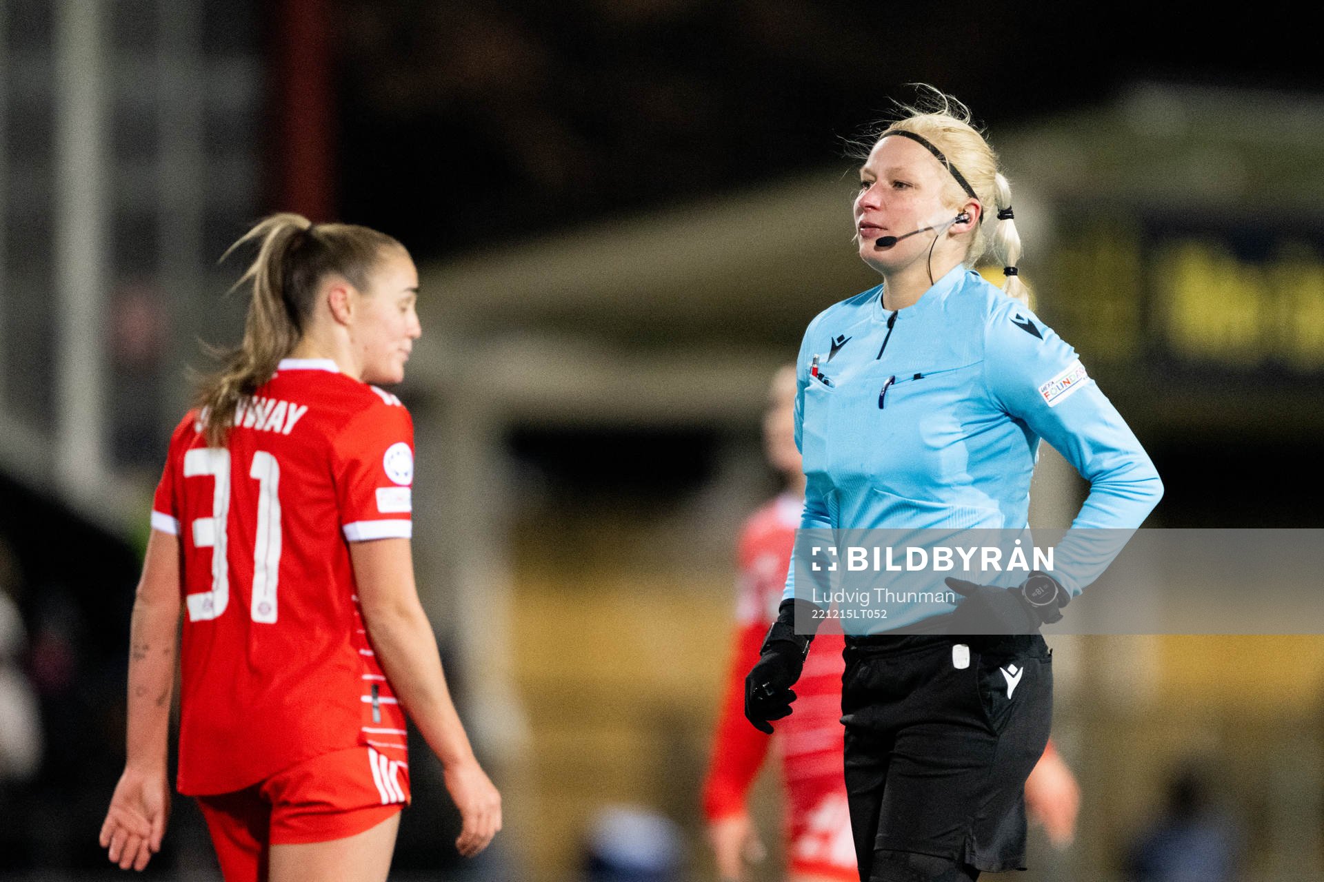 Referee Ewa Augustyn