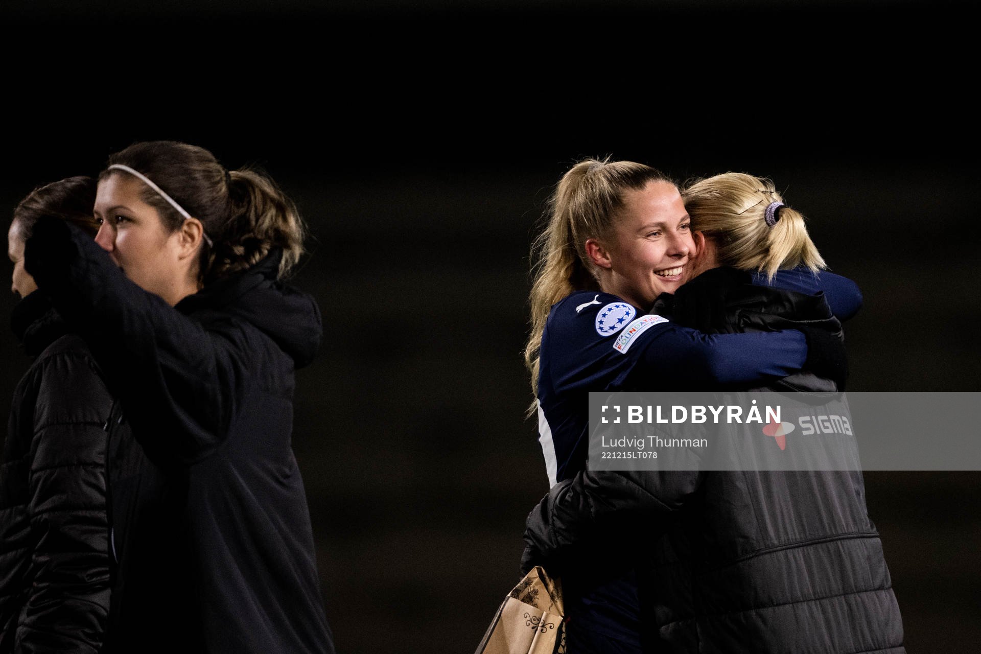 Olivia Holdt and Mimmi Larsson of Rosengård
