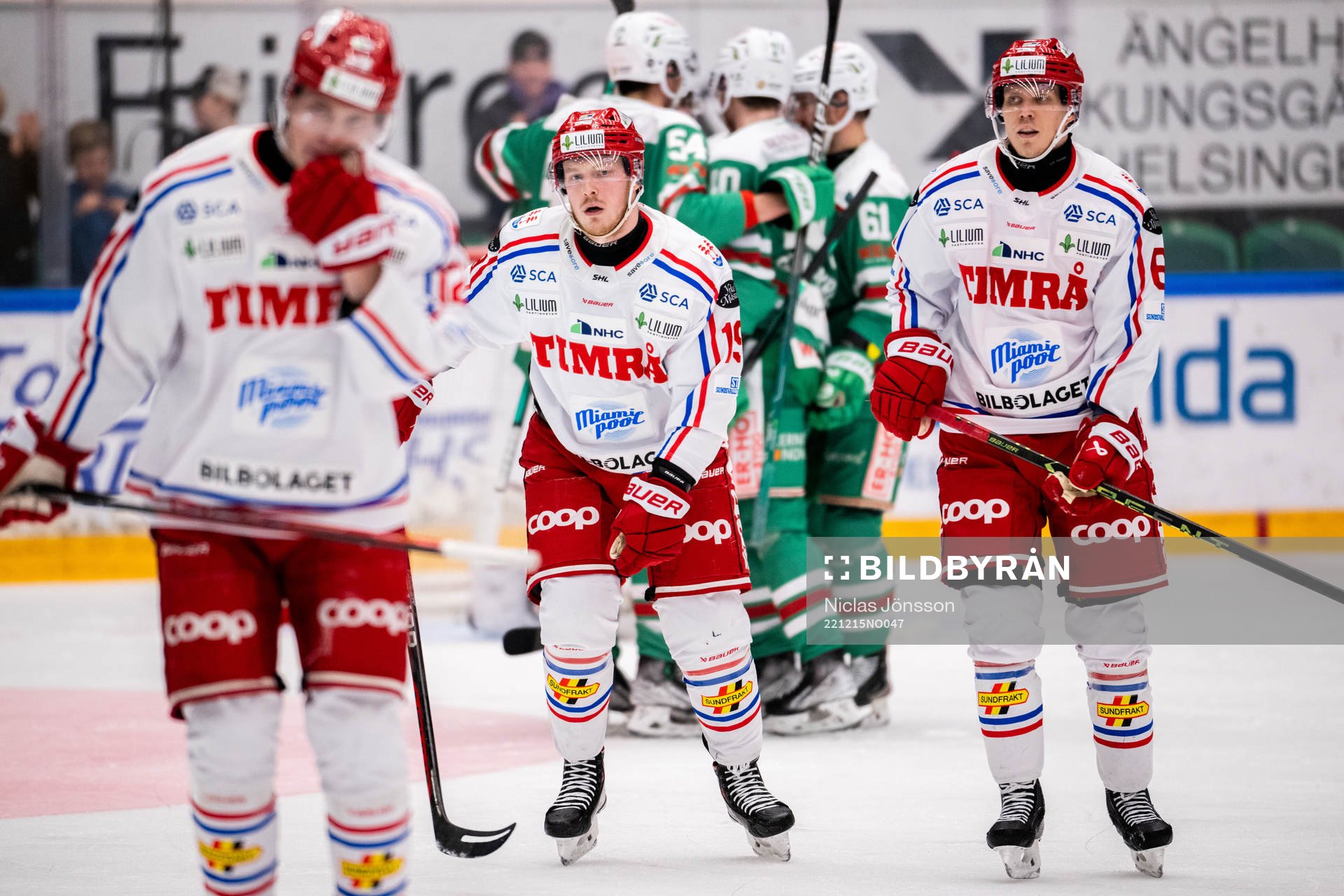 Timrås Erik Andersson och Joonas Lyytinen deppar