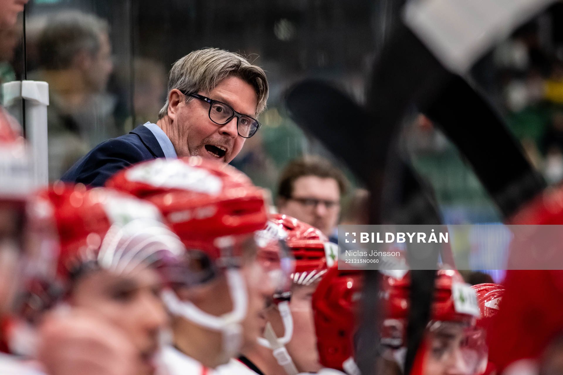 Timrås tränare Anders Karlsson reagerar