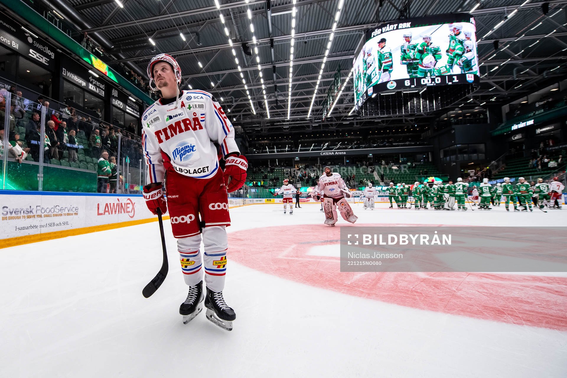 Timrås Jonathan Dahlén deppar
