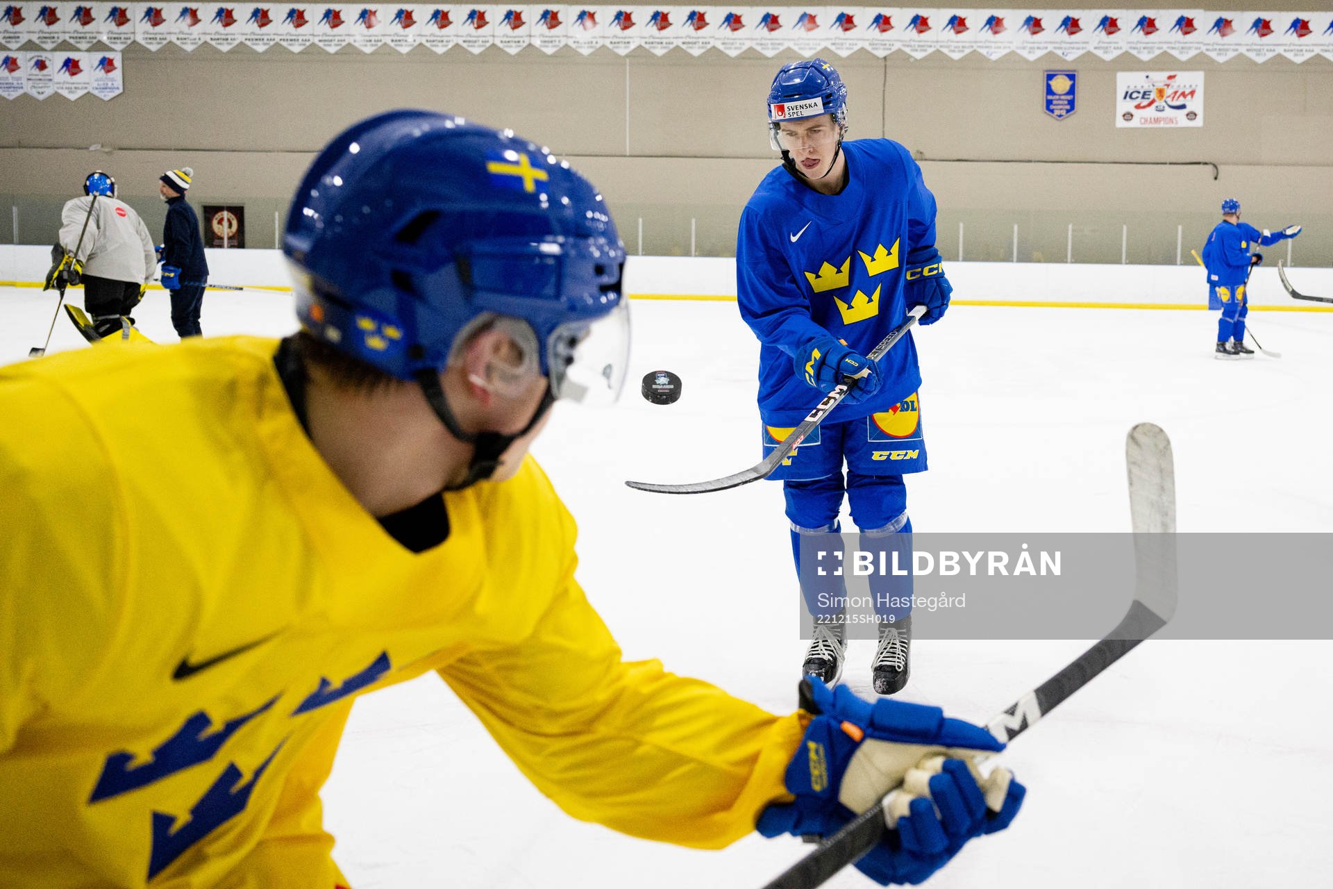Jonathan Lekkerimäki of Sweden at a Practice session