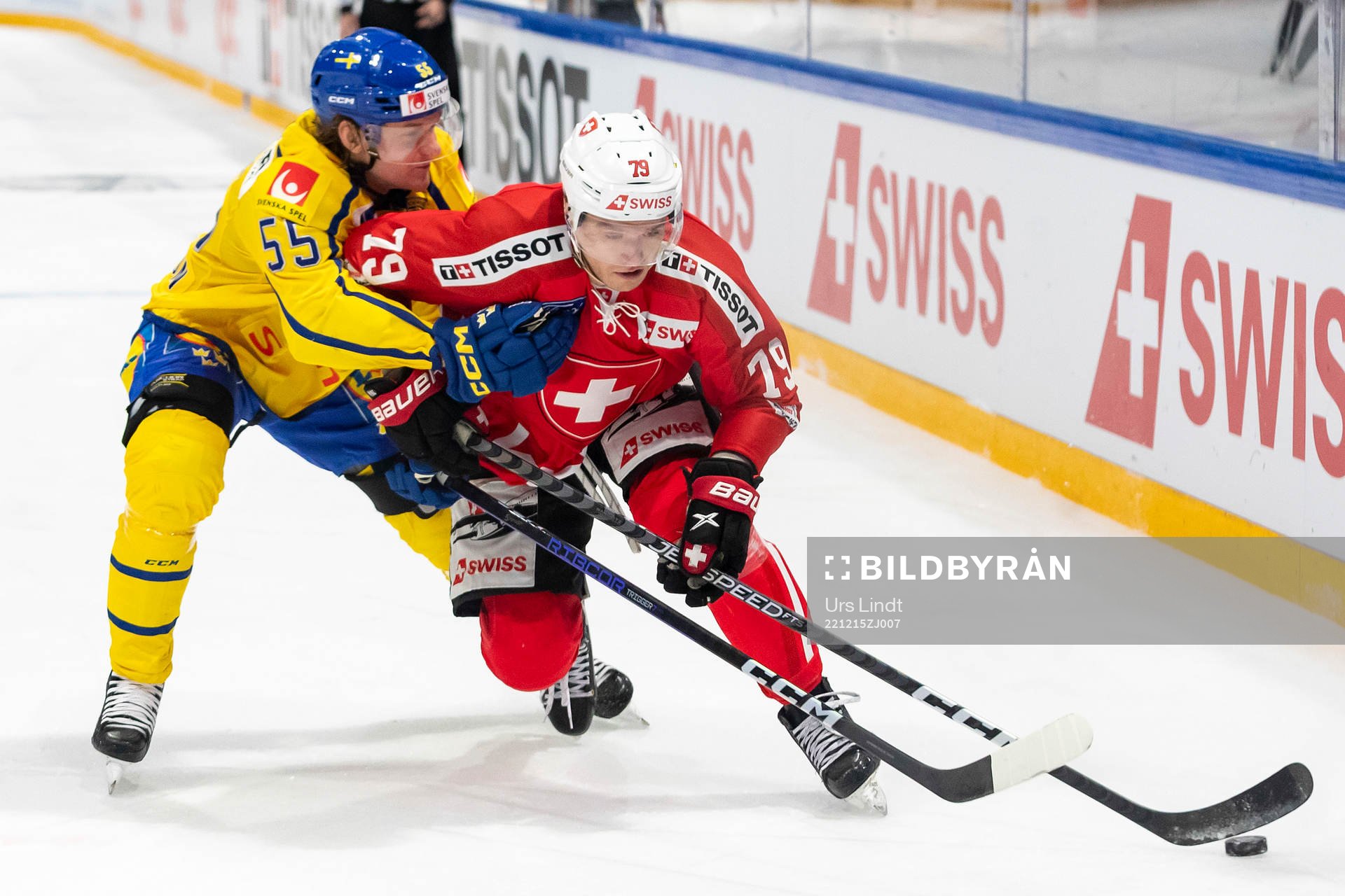 Calle Andersson of Sweden and Calvin Thuerkauf of