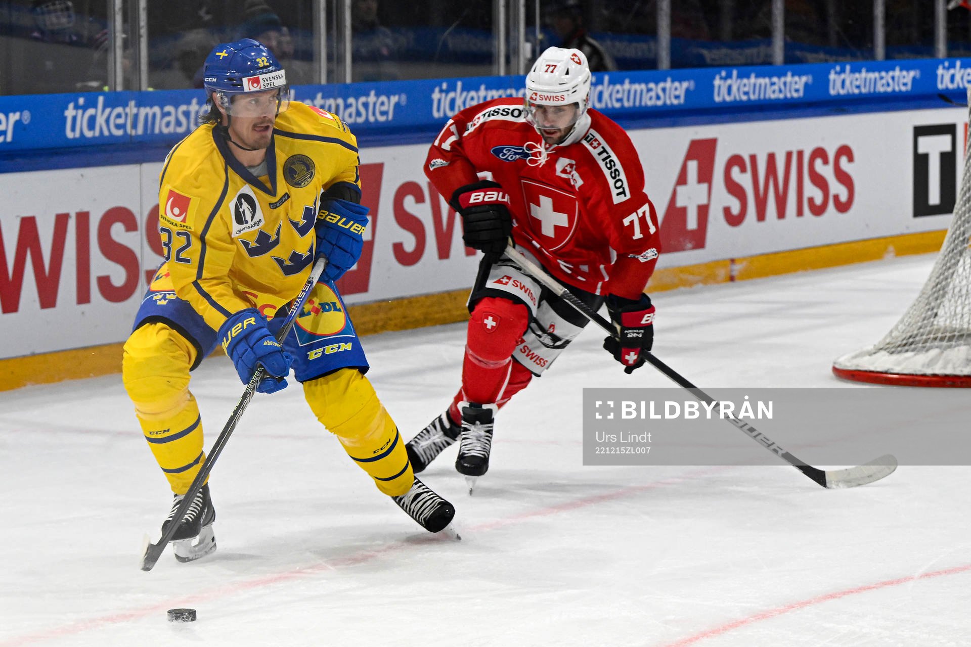 Magnus Nygren of Sweden and Jason Fuchs of Switzerland
