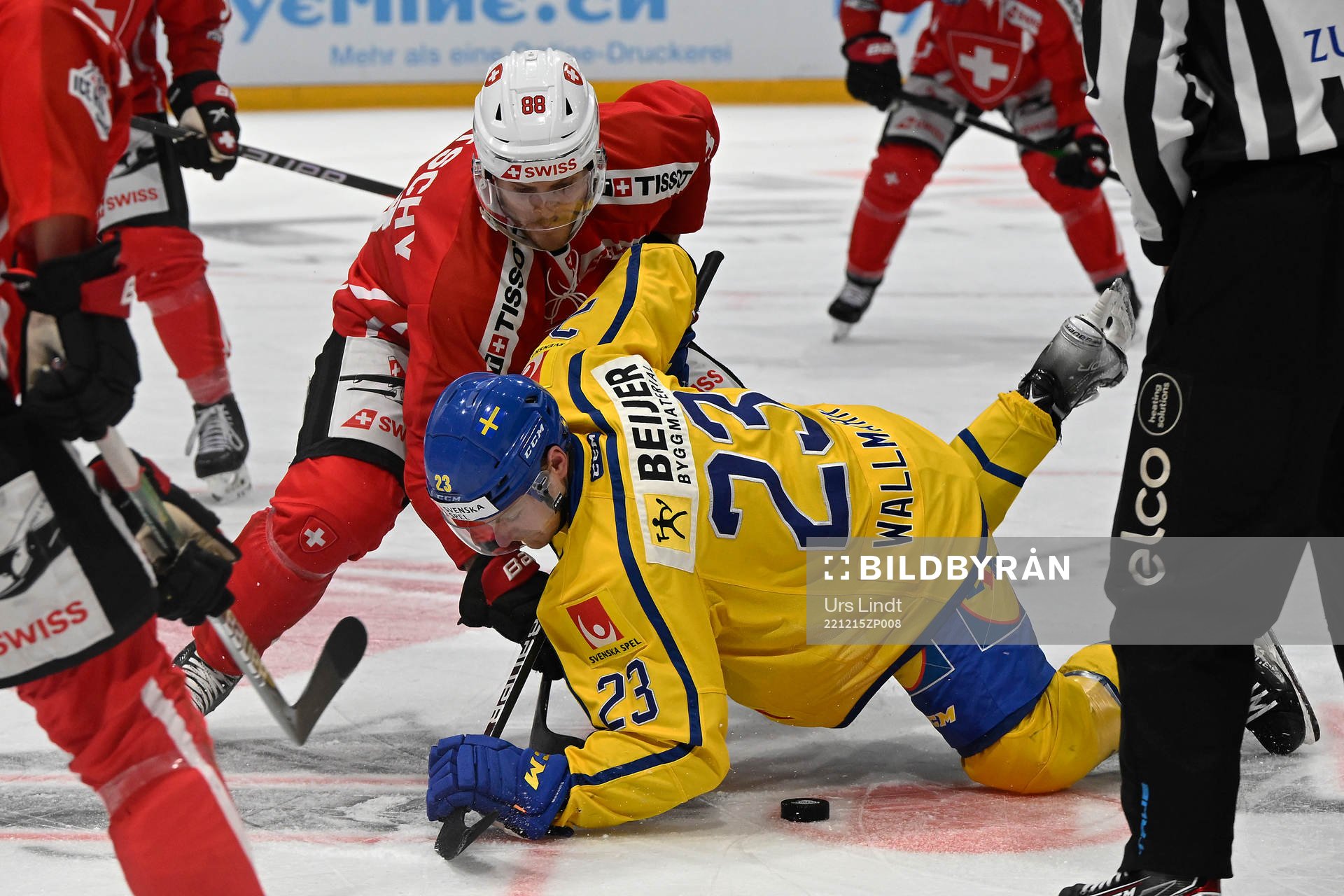 Christoph Bertschy of Switzerland and Lucas Wallmark of