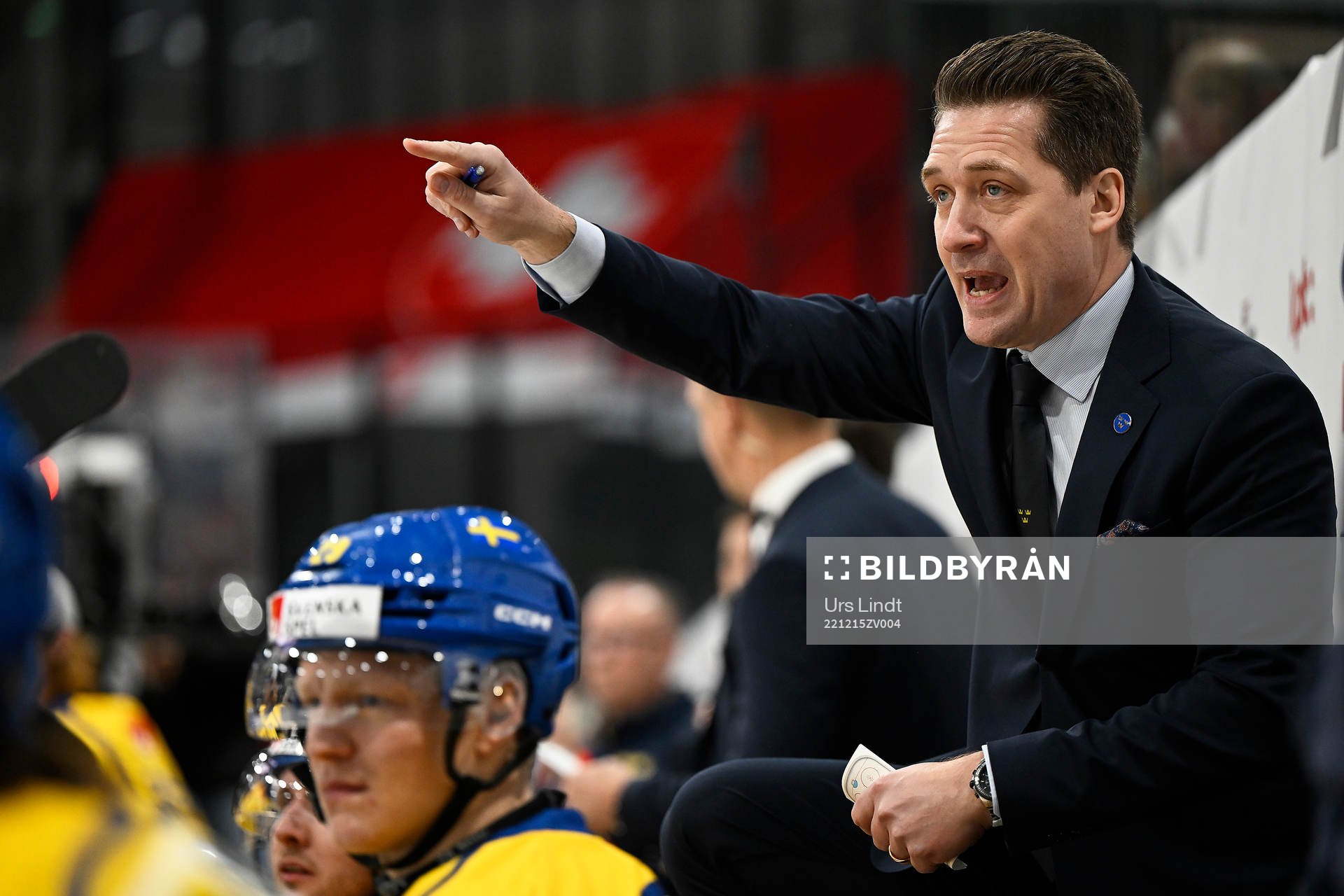 Sam Hallam, head coach of Sweden