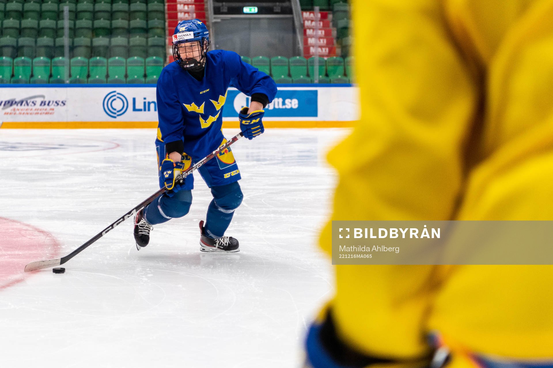 Solveig Gisler  of Sweden at a training session