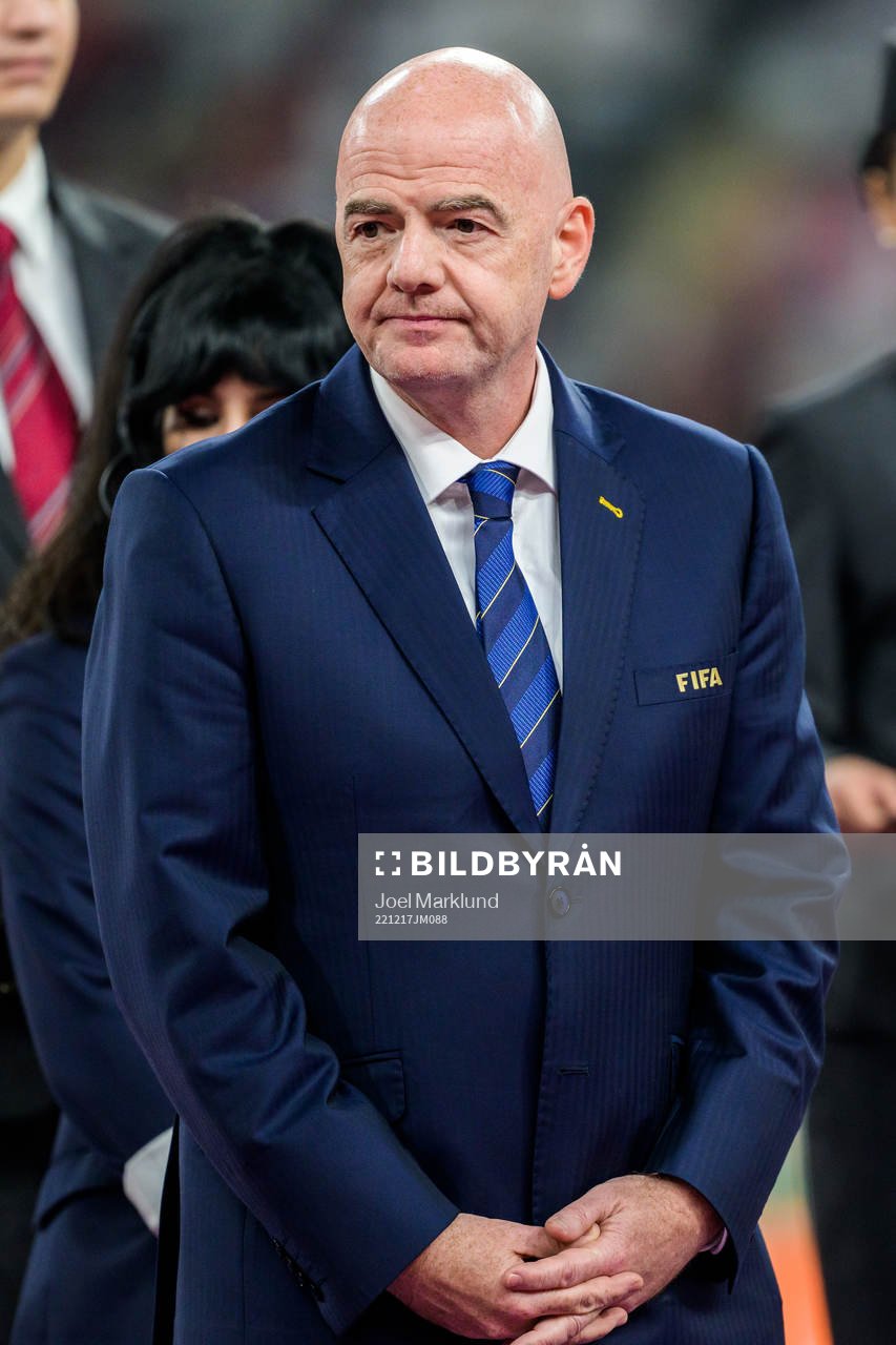 Gianni Infantino, president of FIFA