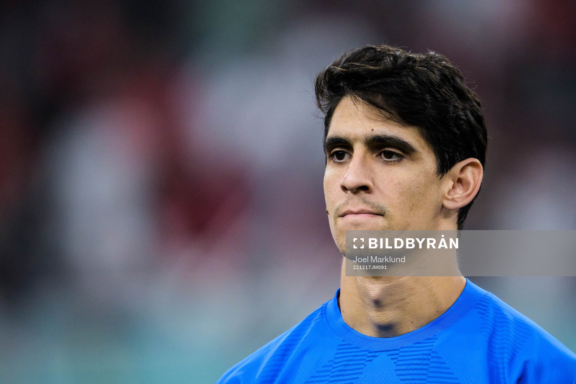 Goalkeeper Yassine Bounou of Morocco