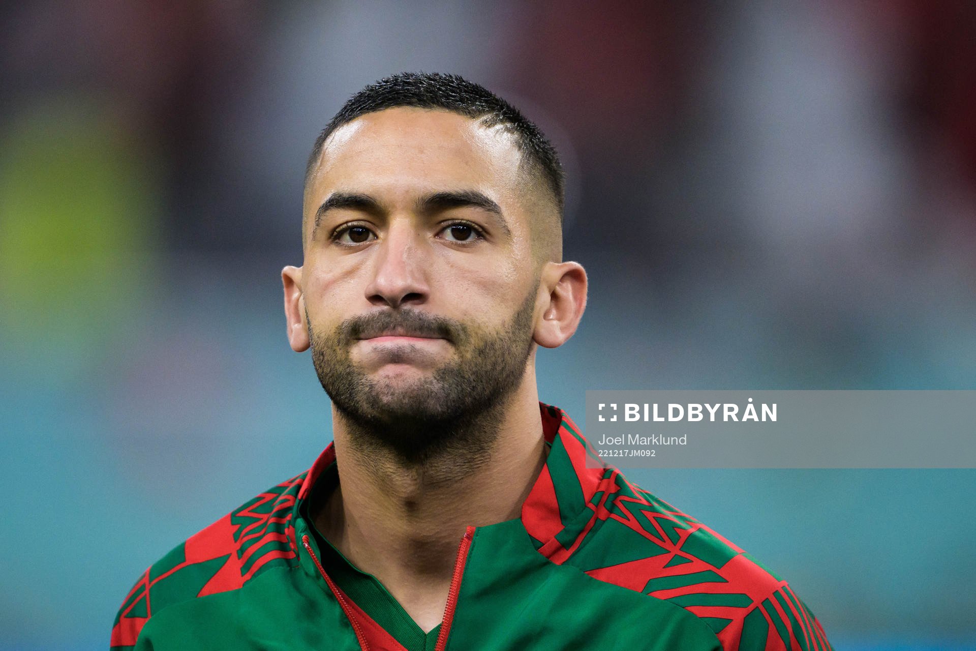 Hakim Ziyech of Morocco