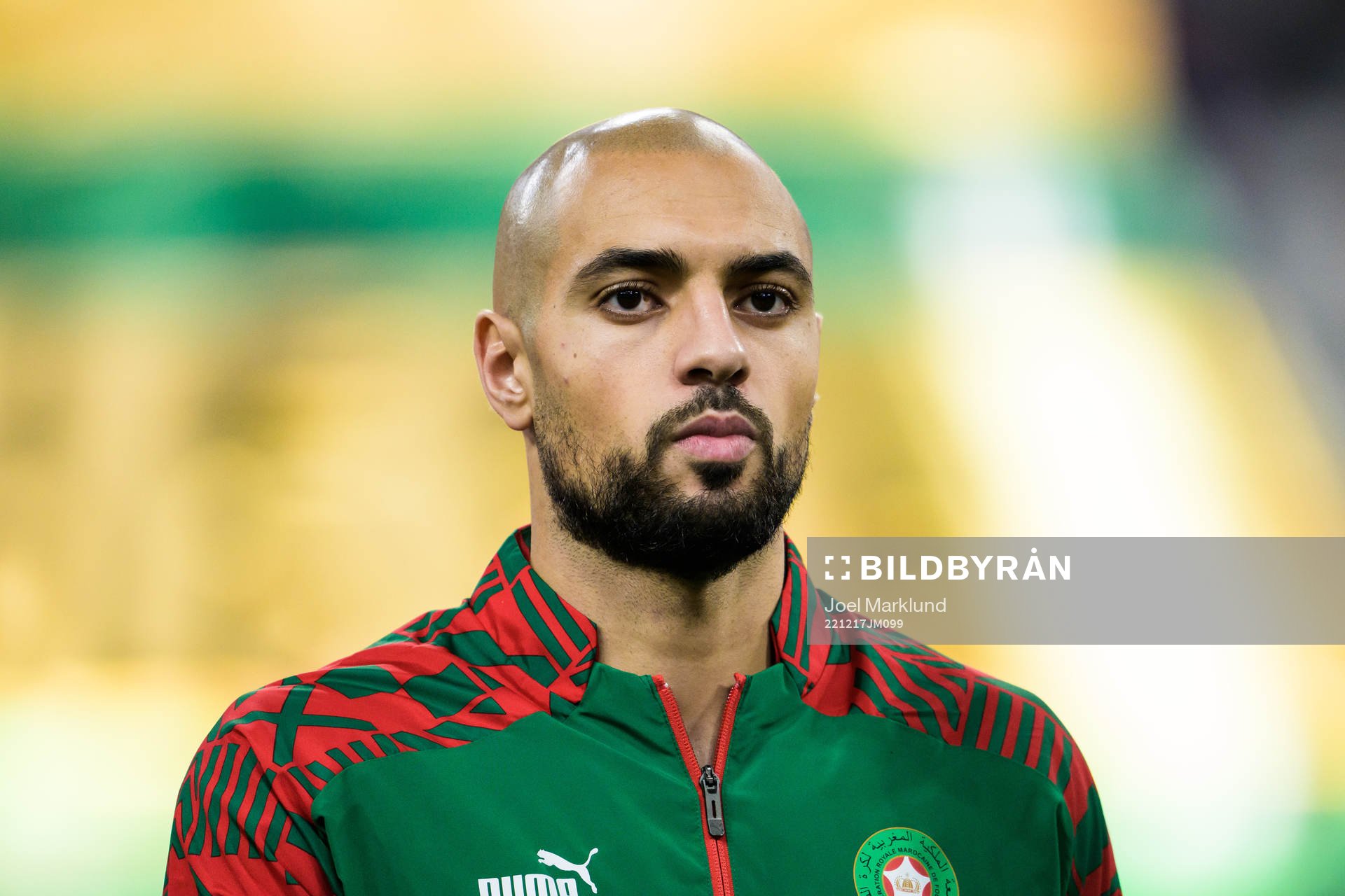 Sofyan Amrabat of Morocco